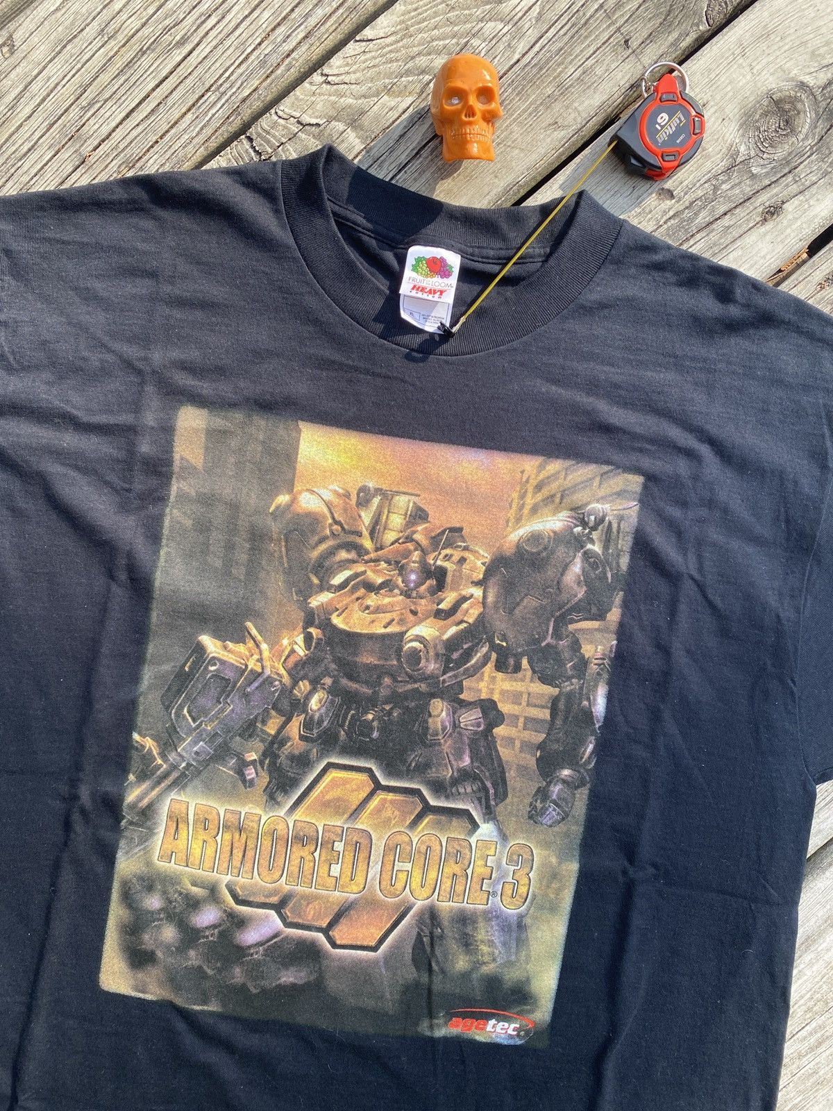 Fruit Of The Loom × Vintage Vintage Armored Core 3 shirt XL Size US XL / EU 56 / 4 - 2 Thumbnail