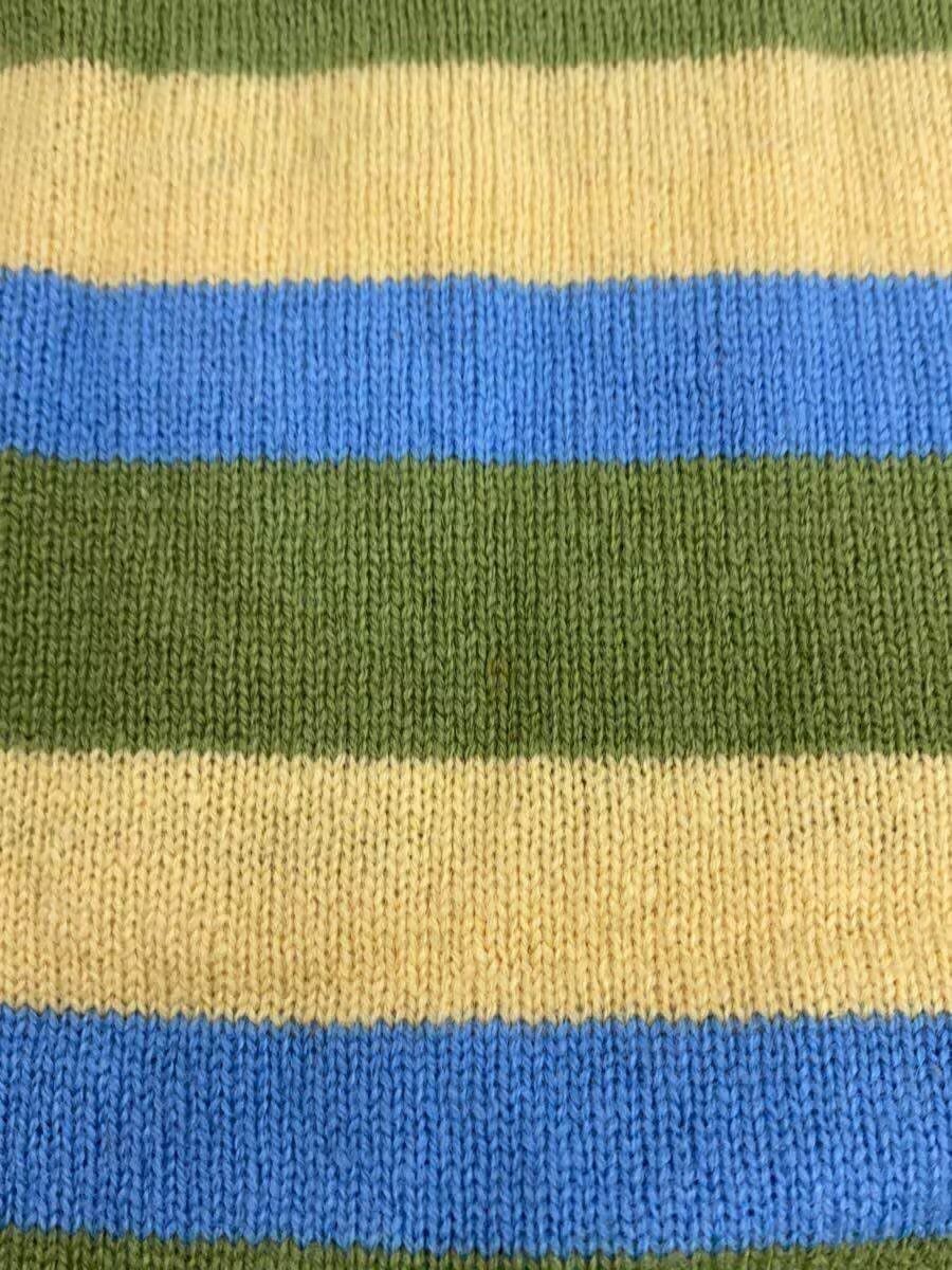 Comme des Garcons 1989 Cropped Striped Wool Knit Sweater Size M / US 6-8 / IT 42-44 - 7 Thumbnail