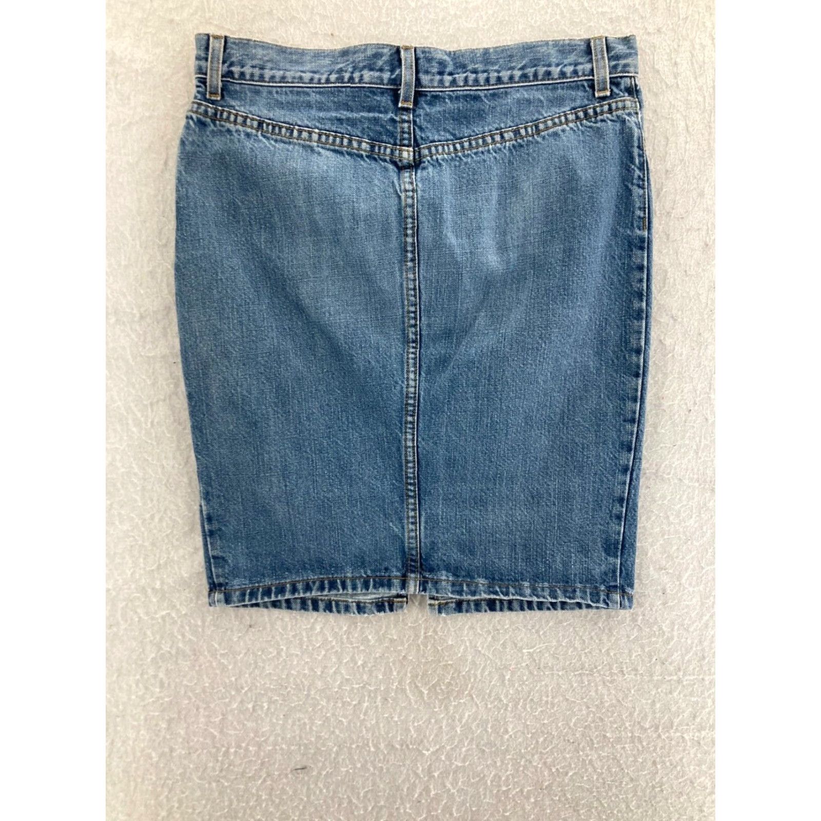 Juicy Couture Juicy Couture Denim Skirt Women's Medium Pencil Blue Casual Knee-Length Size 32" / US 10 / IT 46 - 6 Thumbnail