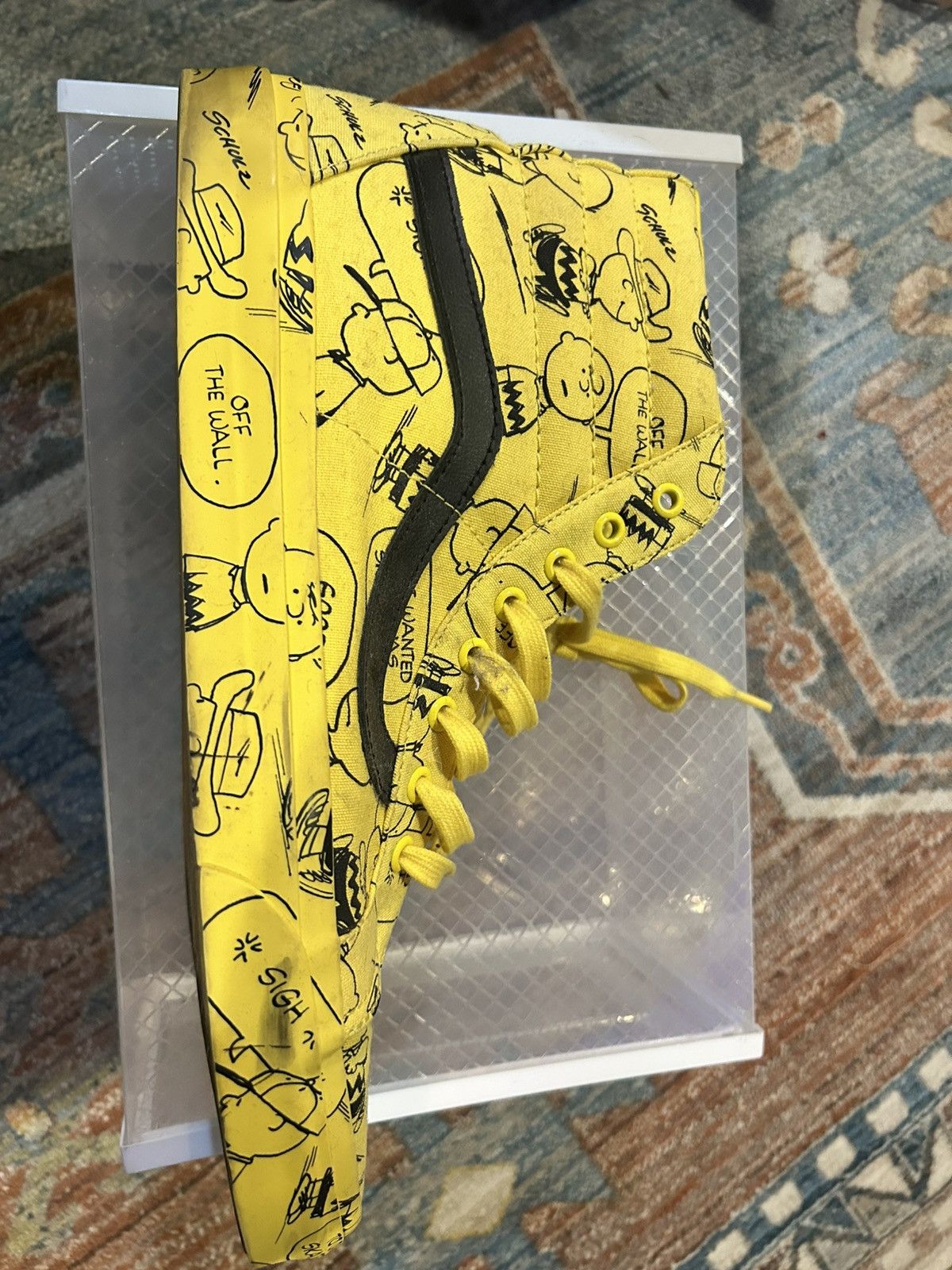 Peanuts × Vans Vans x Peanuts Charlie Brown Sk8-Hi Size US 13 / EU 46 - 7 Thumbnail