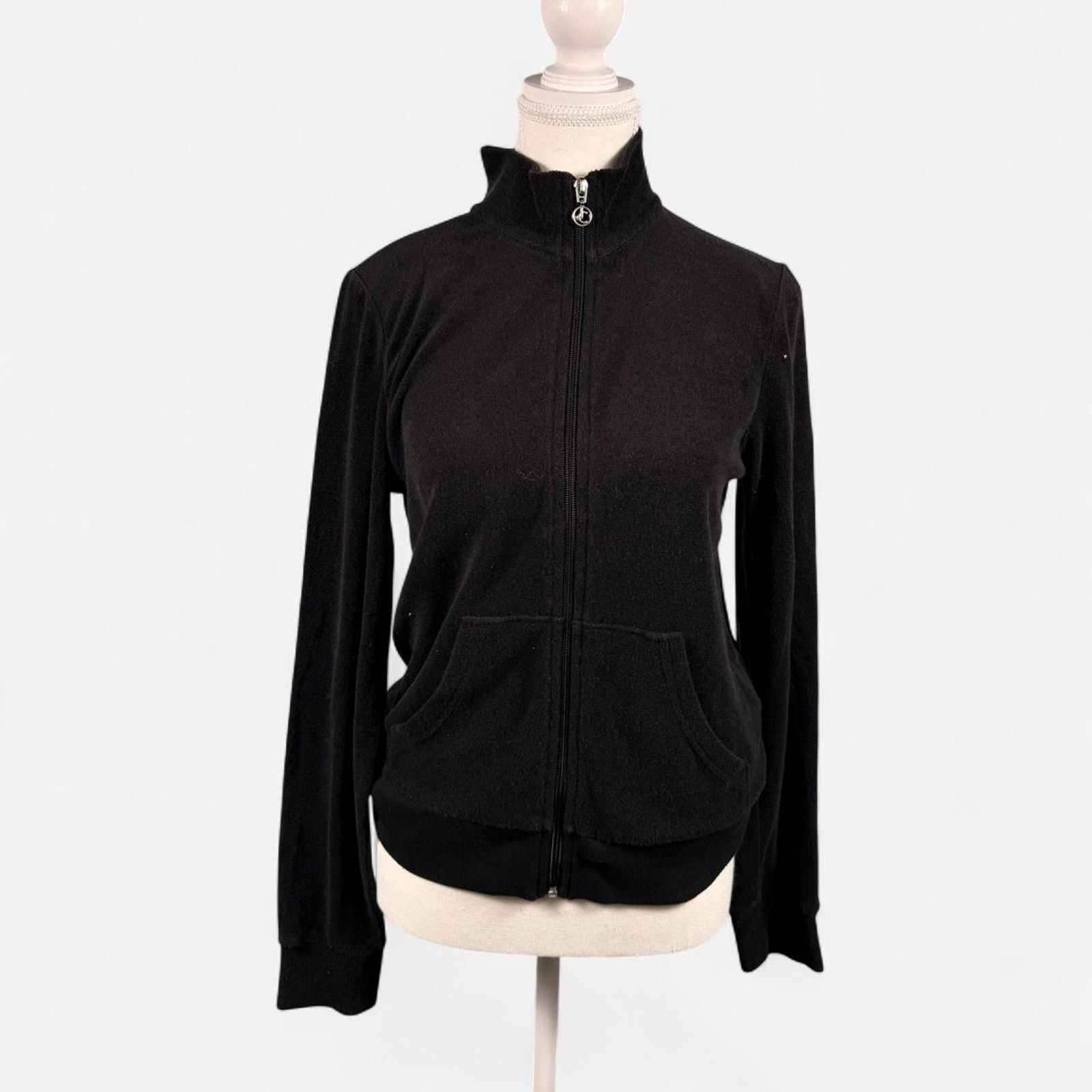 Juicy Couture Black juicy couture zip up jacket Size M / US 6-8 / IT 42-44 - 1 Thumbnail