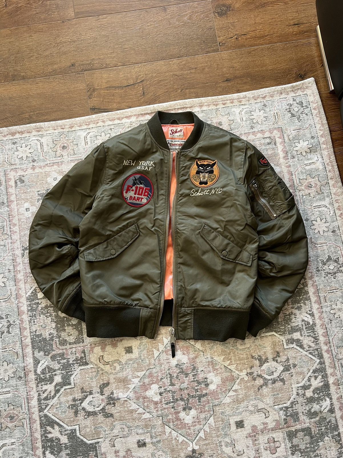 Jacket Schott MA-1 Air Borne Japan