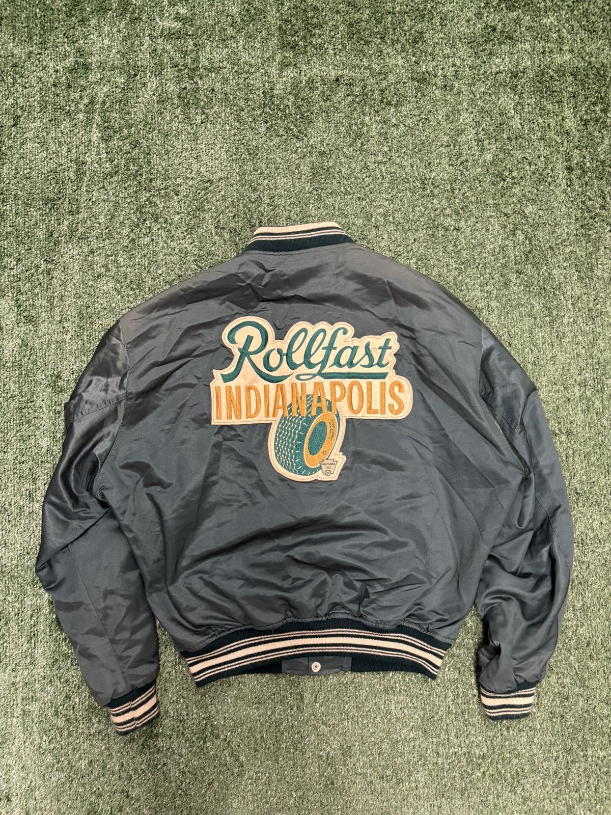 Lee Vintage Lee Trevor Racing Varsity Bomber Jacket Patches XL Size US XL / EU 56 / 4 - 8 Thumbnail