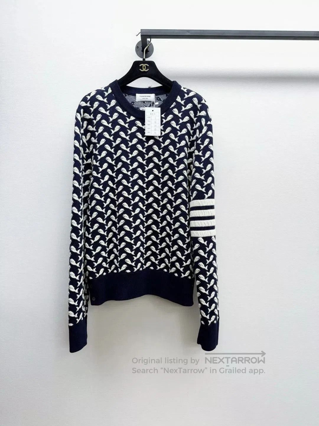 Thom Browne Thom Browne TB Wool Cashmere Sweater. Size US M / EU 48-50 / 2 - 1 Thumbnail