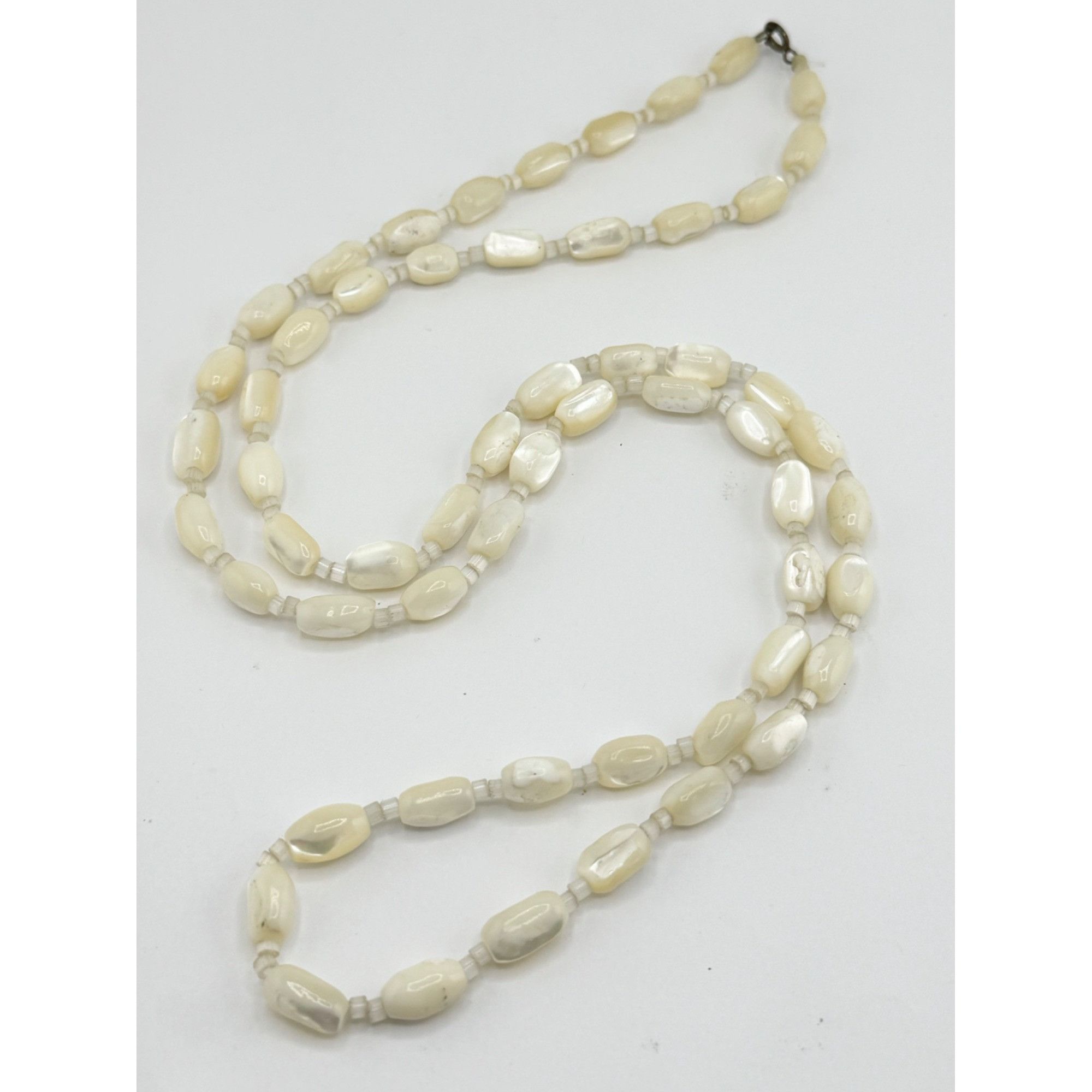 Vintage Vintage Abalone Shell mop mother of pearl necklace Size ONE SIZE - 1 Thumbnail