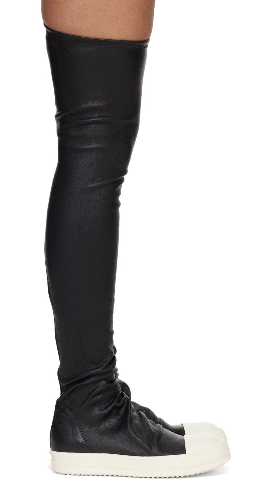 Rick Owens Rick Owen’s Knee High Stocking Boots Size US 11 / IT 41 - 7 Thumbnail