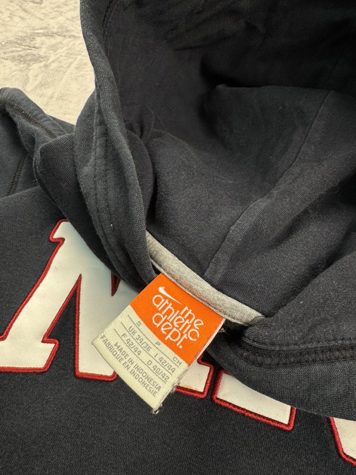 Nike × Vintage NIKE VINTAGE CENTER LOGO OVERSIZE BOXY HOODIE Size US S / EU 44-46 / 1 - 5 Thumbnail