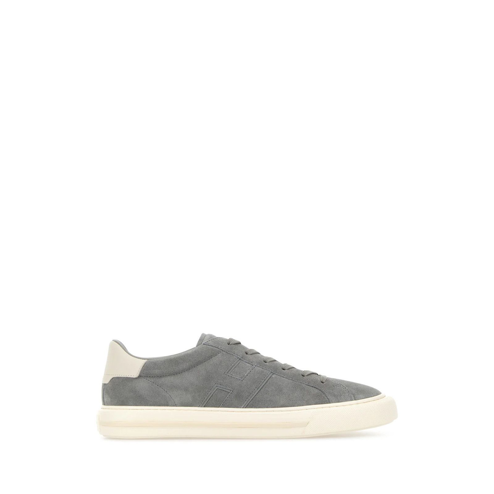 HOGAN Gray Suede Sneakers New )