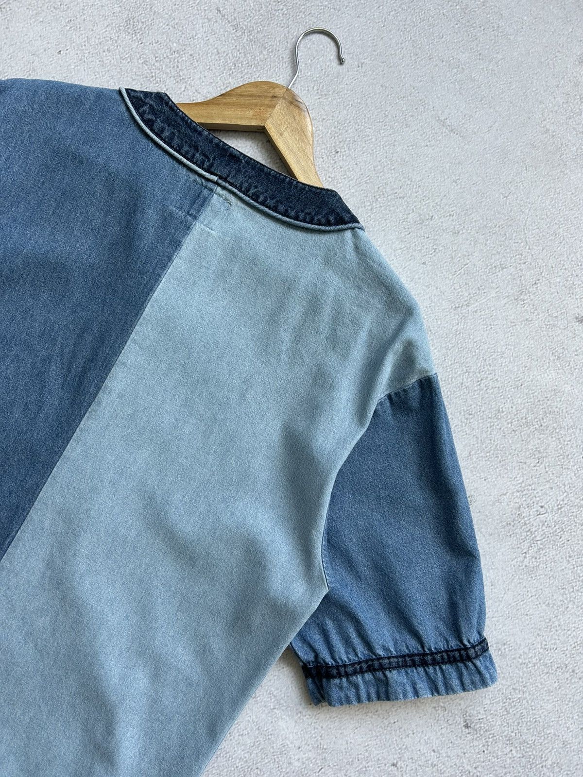 Karl Kani × Vintage Karl Kani Vintage Rap style denim jersey size S Size US S / EU 44-46 / 1 - 10 Thumbnail
