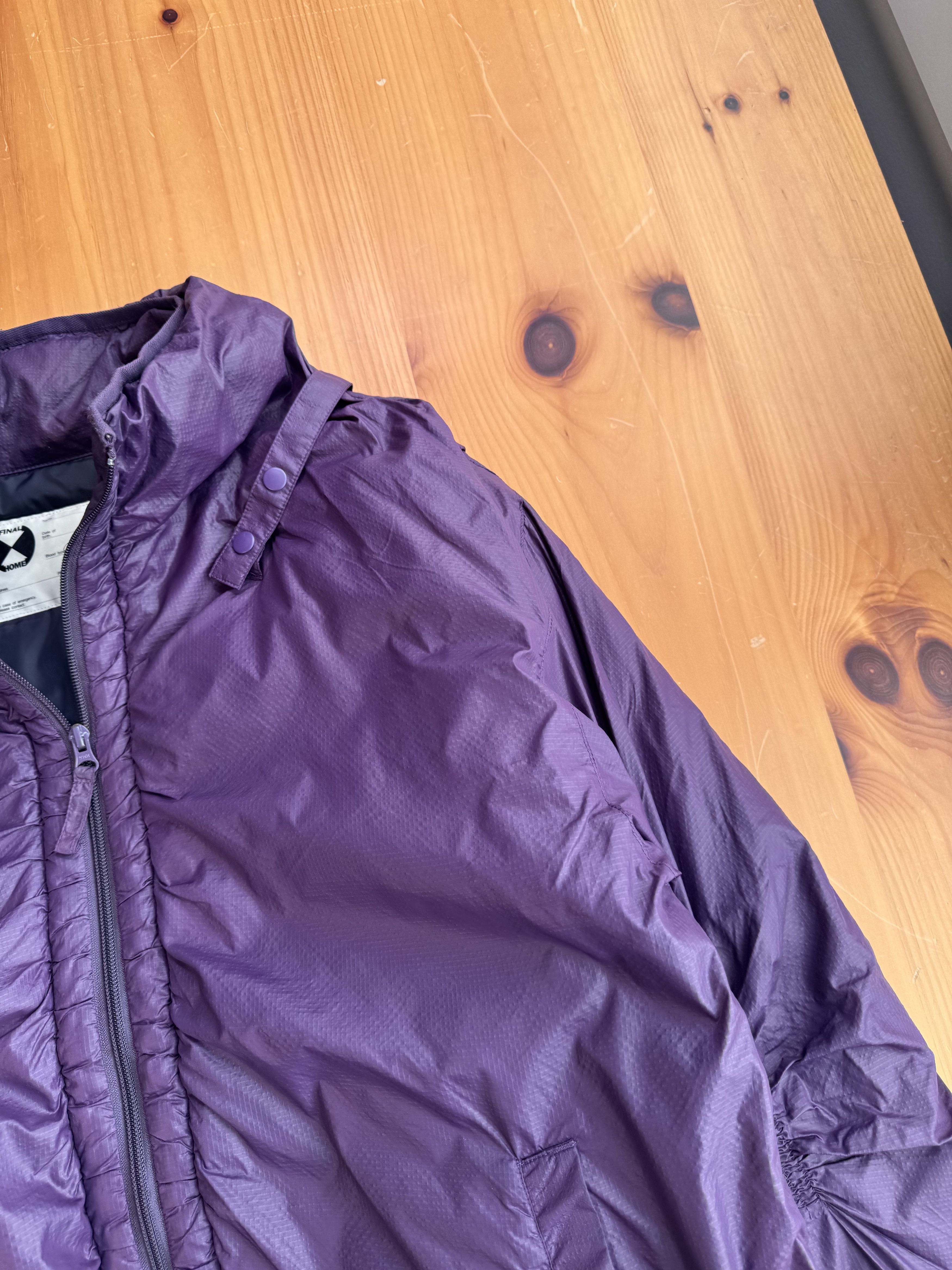 Final Home Final Home RARE 90's Survival Puffer Nylon Jacket Size US M / EU 48-50 / 2 - 7 Thumbnail