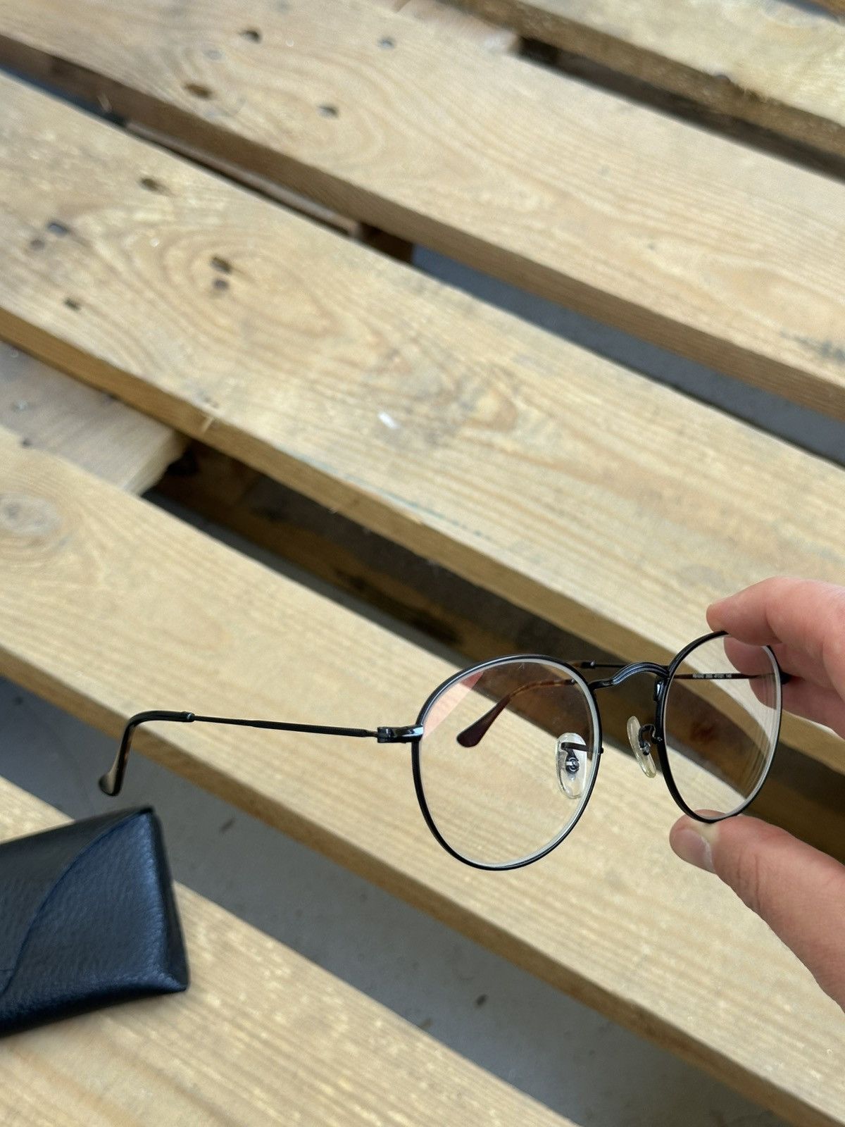 Ray Ban Black Frame 4721 Glasses with Case