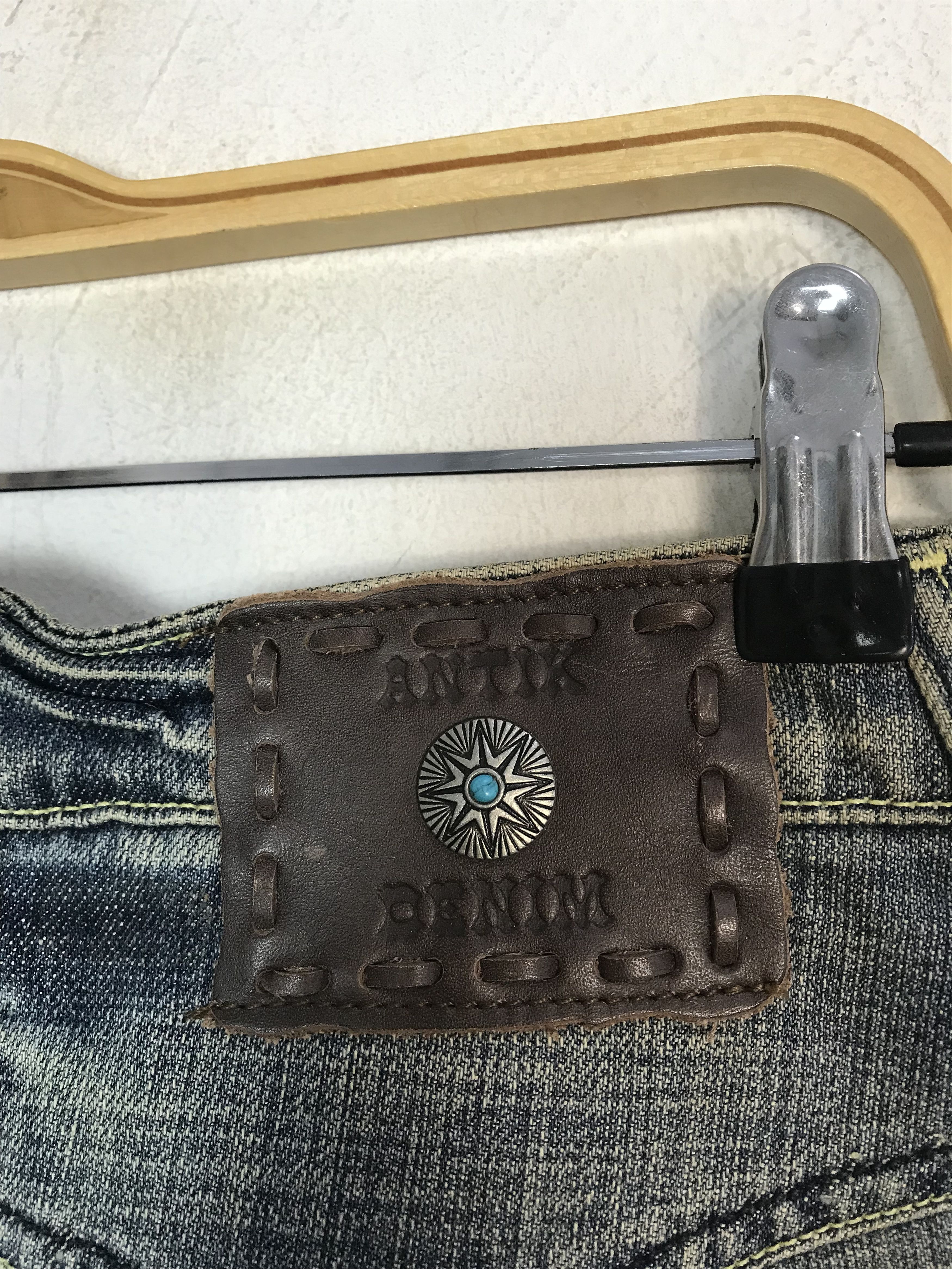 Antik Denim Hype Antik Denim Indigo Denim Jeans Buttonfly Fits 30-32 Size US 32 / EU 48 - 8 Thumbnail