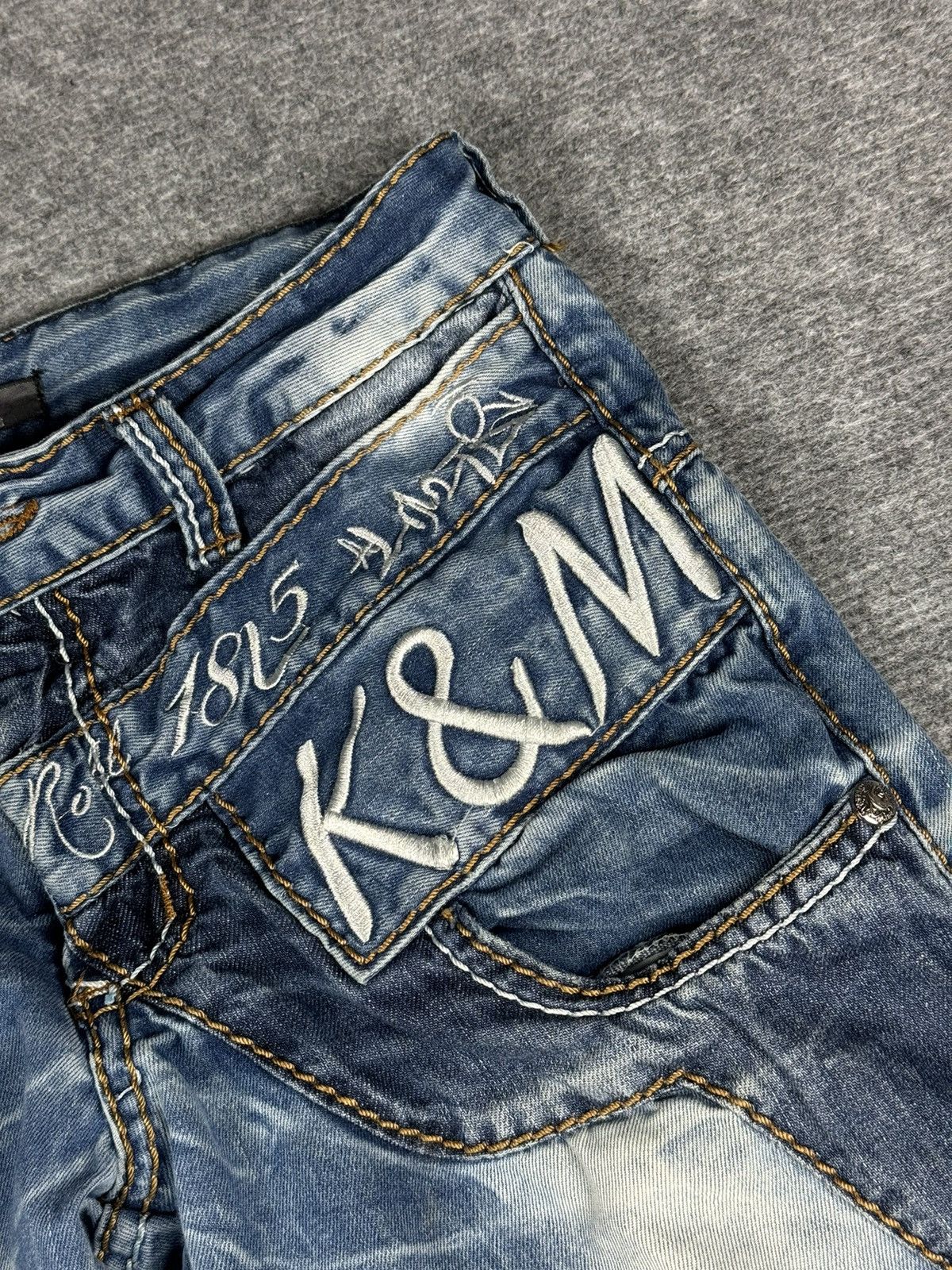 Japanese Brand Vintage Japanese brand Baggy denim y2k Size US 29 - 5 Thumbnail