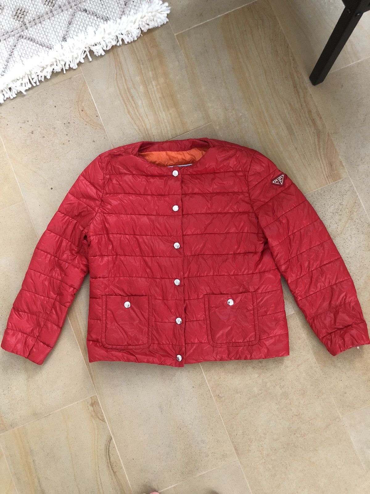 Designer × Prada PRADA WOMAN LIGHT DOWN CROPPED JACKET Size S / US 4 / IT 40 - 1 Thumbnail