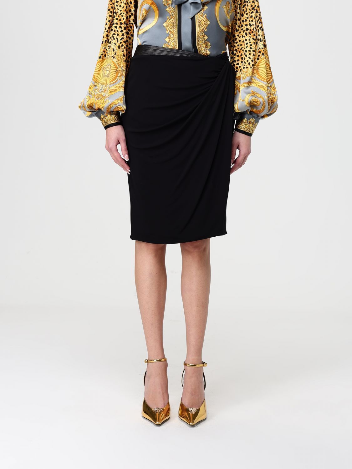 Versace Versace Skirt Woman Black Size 28" / US 6 / IT 42 - 1 Thumbnail