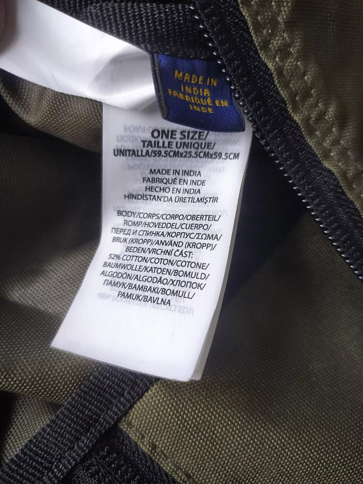 Polo Ralph Lauren Canvas Duffle Bag