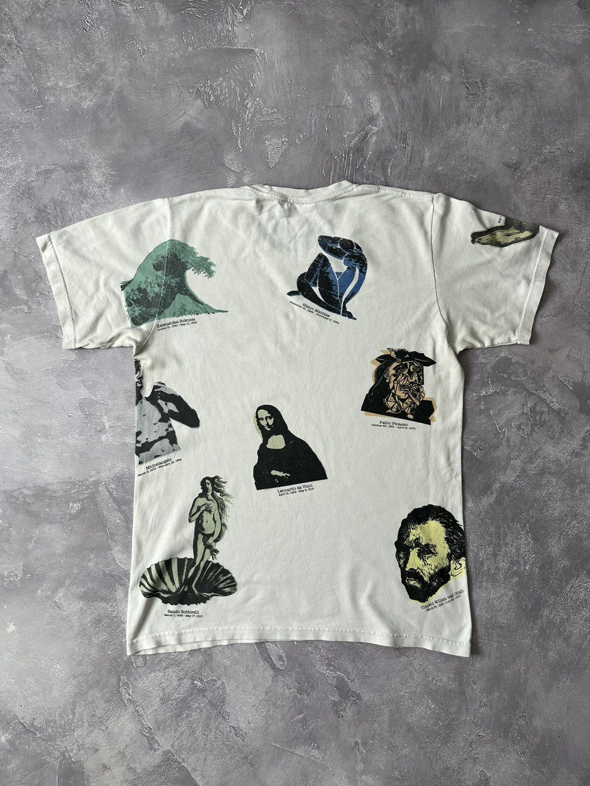 Stussy Stussy Van Gogh Michelangelo Picasso Da Vinci tee T-Shirt Size US S / EU 44-46 / 1 - 1 Thumbnail