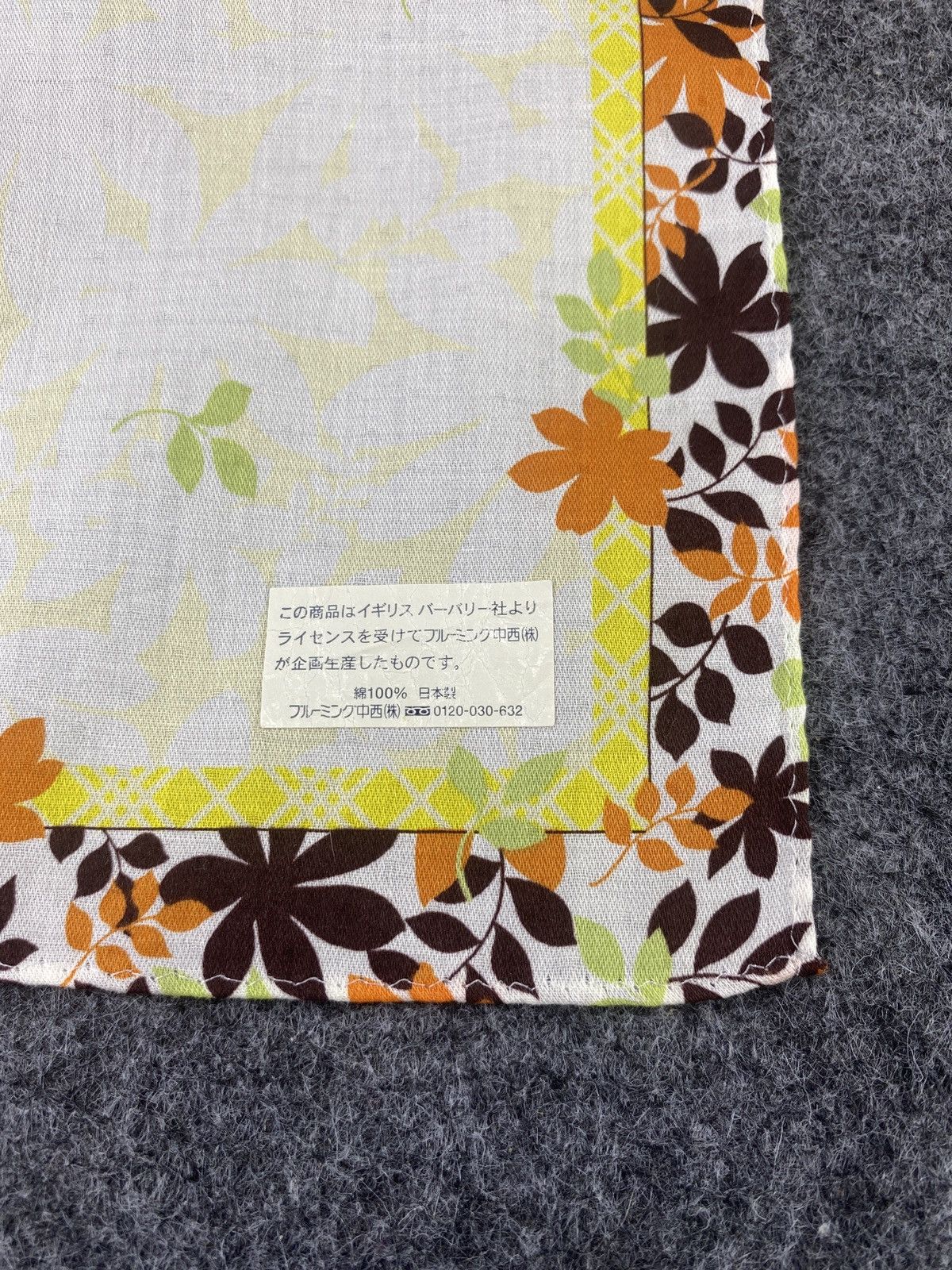 Burberry × Vintage Burberry Handkerchief / Bandana / Neckerchief- B013 Size ONE SIZE - 6 Thumbnail