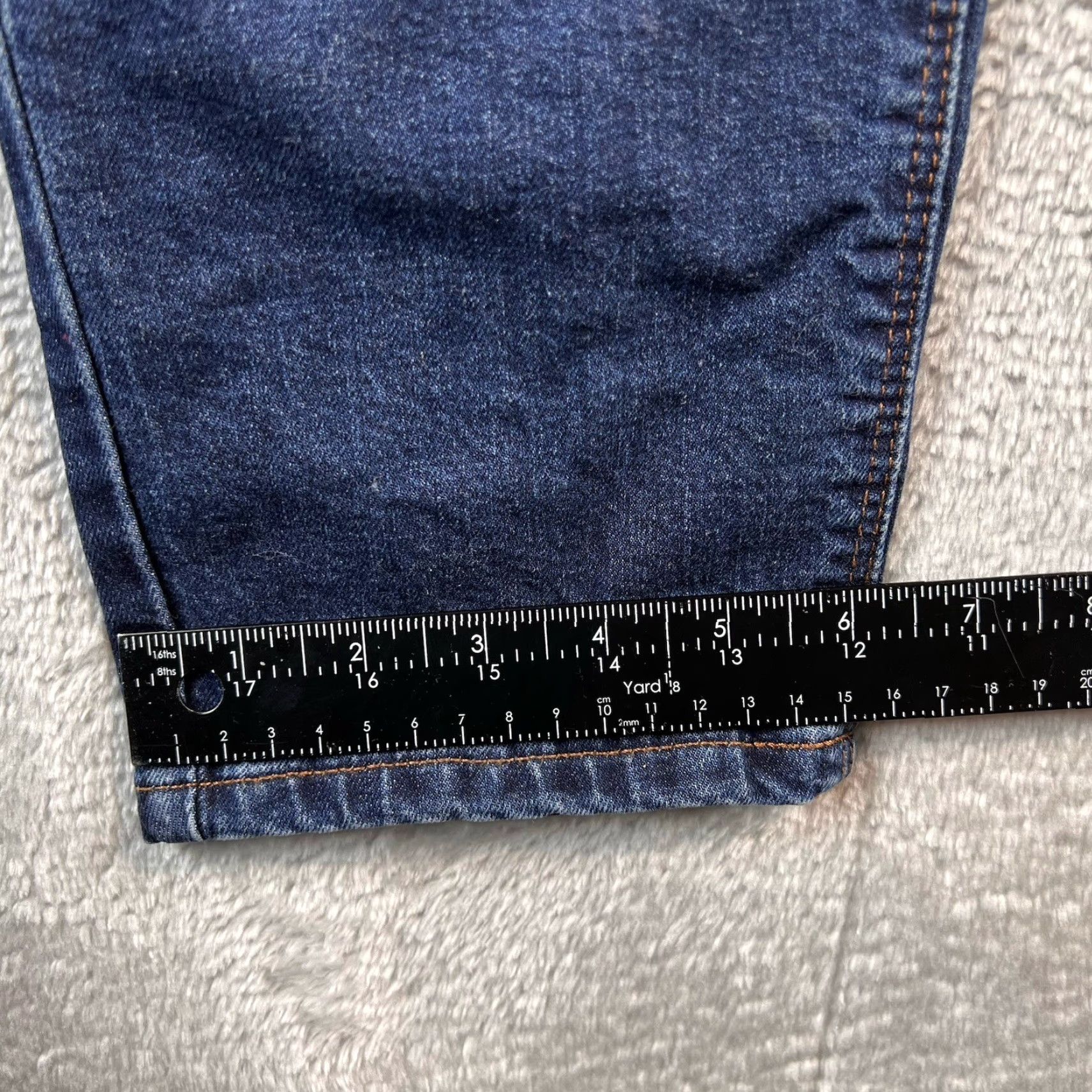 Mott & Bow Mott & Bow Mom Ridge Jeans Women 32x29 Blue Dark Wash Denim High Rise 5-Pocket Boho 90s Velvet? (Wait) Size 24" / US 00 / IT 34 - 4 Thumbnail