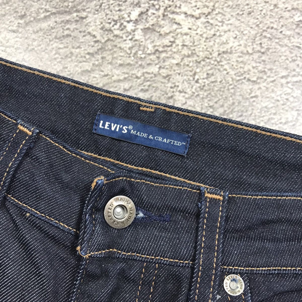 Vintage Vintage 90s Levis Baggy Distressed Black Jeans Grunge 28 Size US 28 / EU 44 - 4 Thumbnail