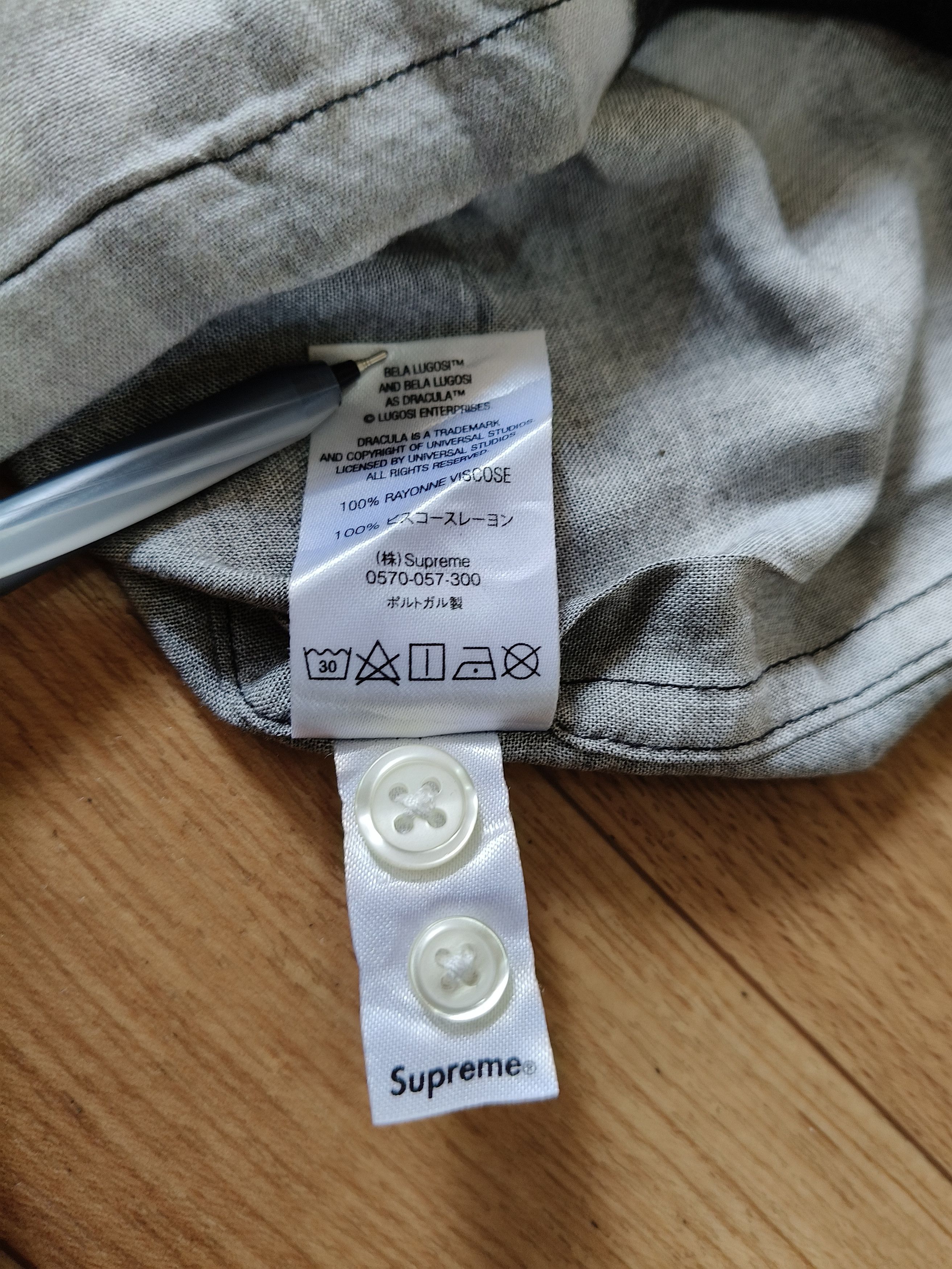 Supreme Supreme bela lugosi Button up shirt Size US S / EU 44-46 / 1 - 9 Thumbnail
