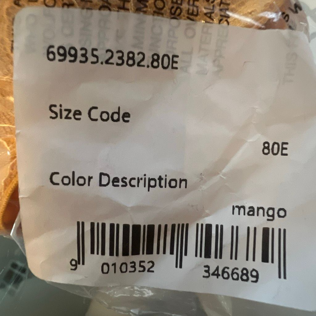 Wolford NWT Wolford Magnolia Lace Push-Up Demi Bra Mango Yellow 80E Size ONE SIZE - 10 Thumbnail