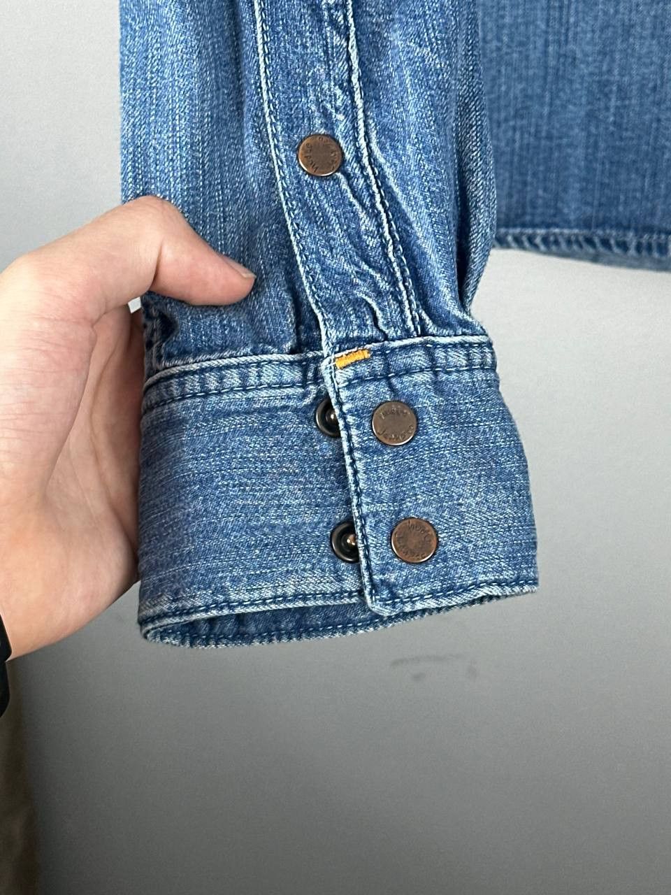 Nudie Jeans Nudie Casual Denim Cotton Luxury Long Sleeve Shirt Size US L / EU 52-54 / 3 - 8 Thumbnail