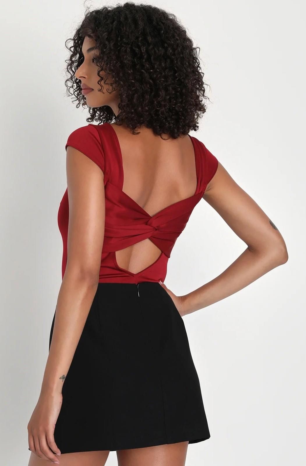 Lulus LULUS High-Rise Skirt in Black (SMALL) Size 28" / US 6 / IT 42 - 4 Thumbnail