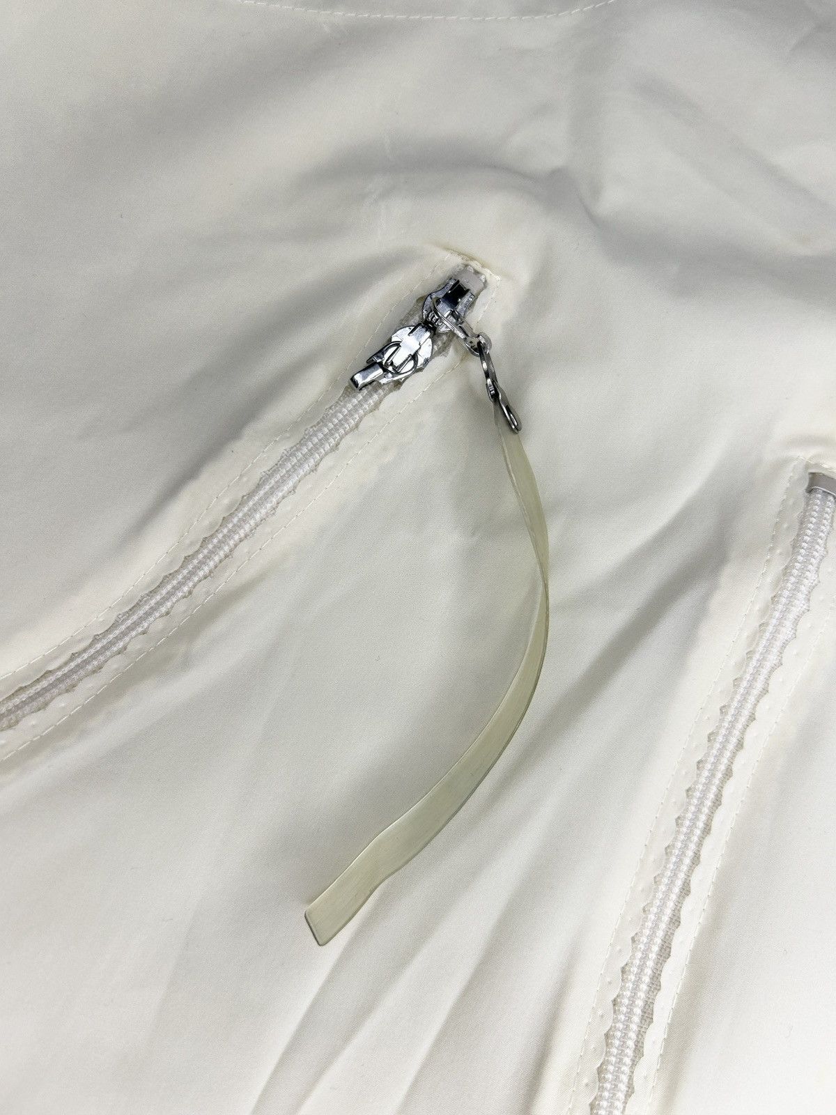 Issey Miyake S/S 00 Laser Cut Zip Top Size M / US 6-8 / IT 42-44 - 12 Thumbnail