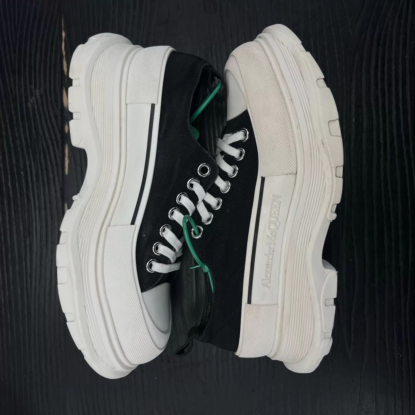 Alexander McQueen McQueen black & white Martin boots size 41.5 boxed Size US 8.5 / EU 41-42 - 3 Thumbnail