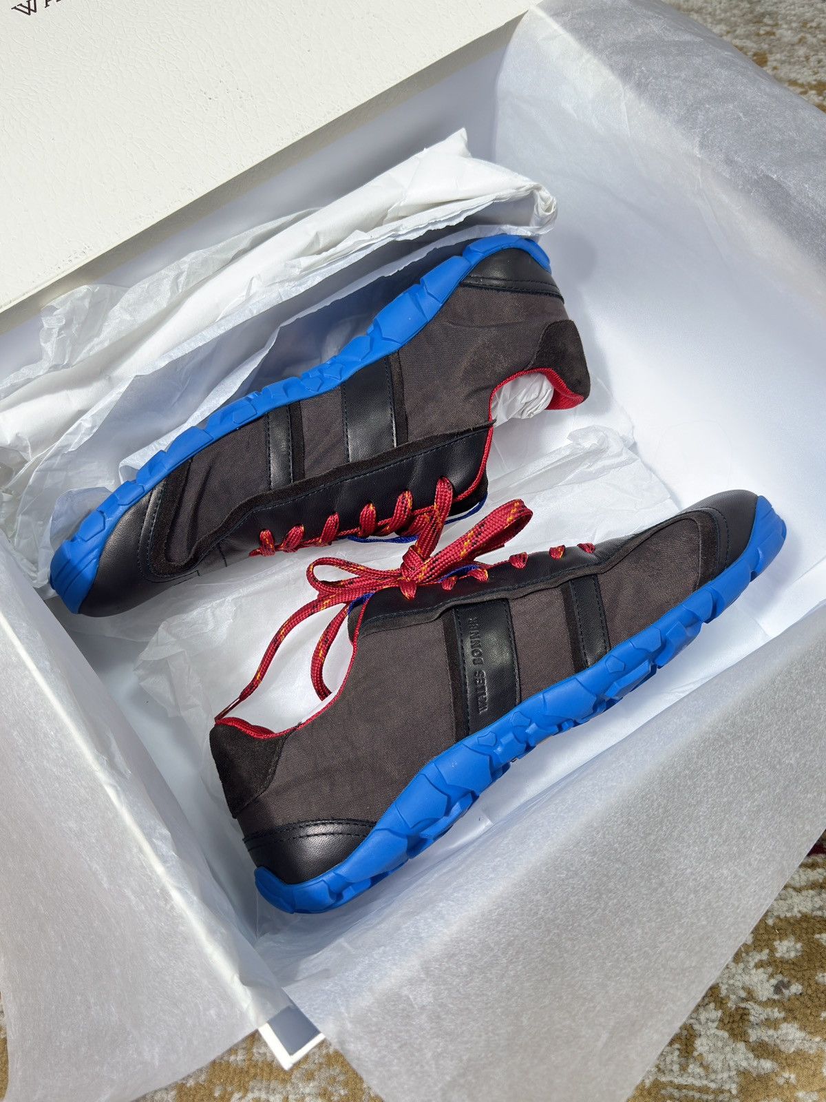 Wales Bonner AW23 Wales Bonner Cadence Sneakers Brown Flat Prada Collapse Size US 9 / EU 42 - 2 Thumbnail
