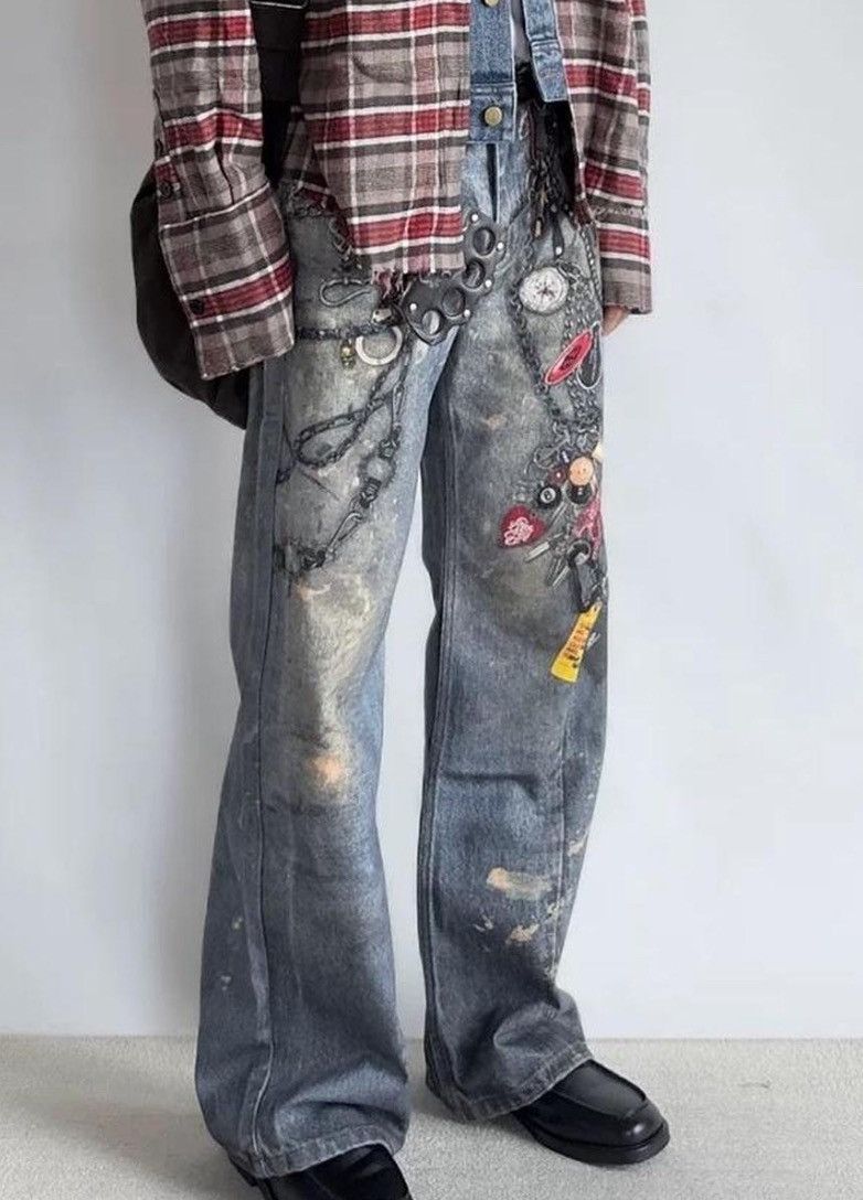 Designer × Vintage Vintage jeans Size US 31 - 8 Thumbnail