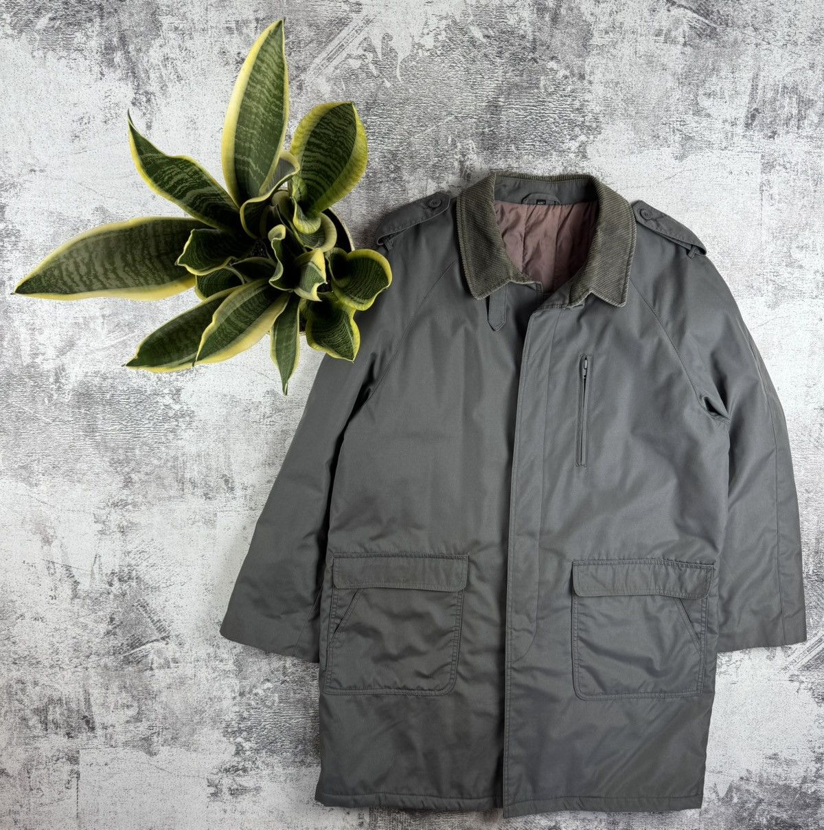 Baracuta Men Baracuta 42/107 cm South Korea Trench Coat Jacket 90S Size US M / EU 48-50 / 2 - 1 Thumbnail