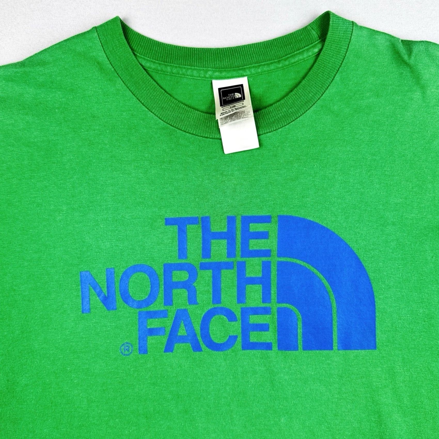 The North Face The North Face Y2K Logo T Shirt Green Outdoor USA Mens L Size US L / EU 52-54 / 3 - 2 Thumbnail