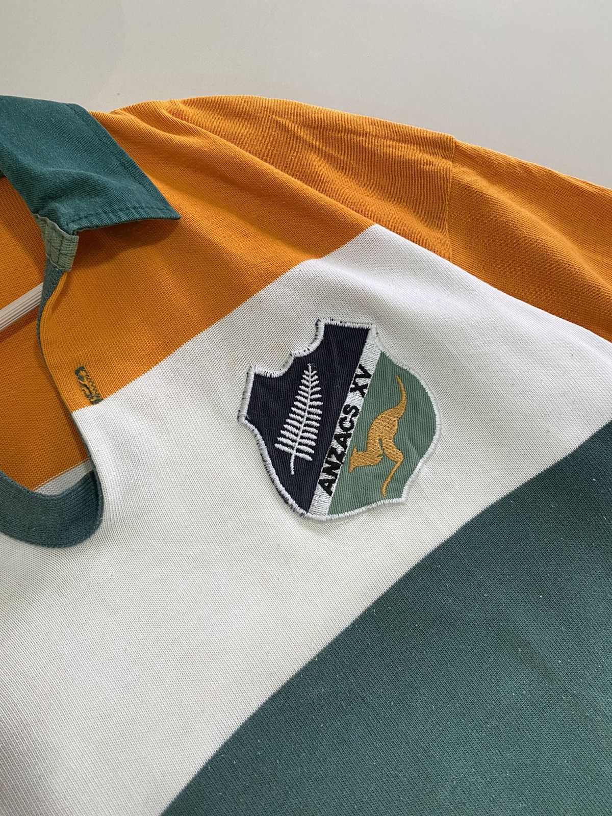 Canterbury of New Zealand Anzacs XV Canterbury rugby jersey Years 1989 Rare Shirt ‼️‼️ Size US L / EU 52-54 / 3 - 12 Thumbnail