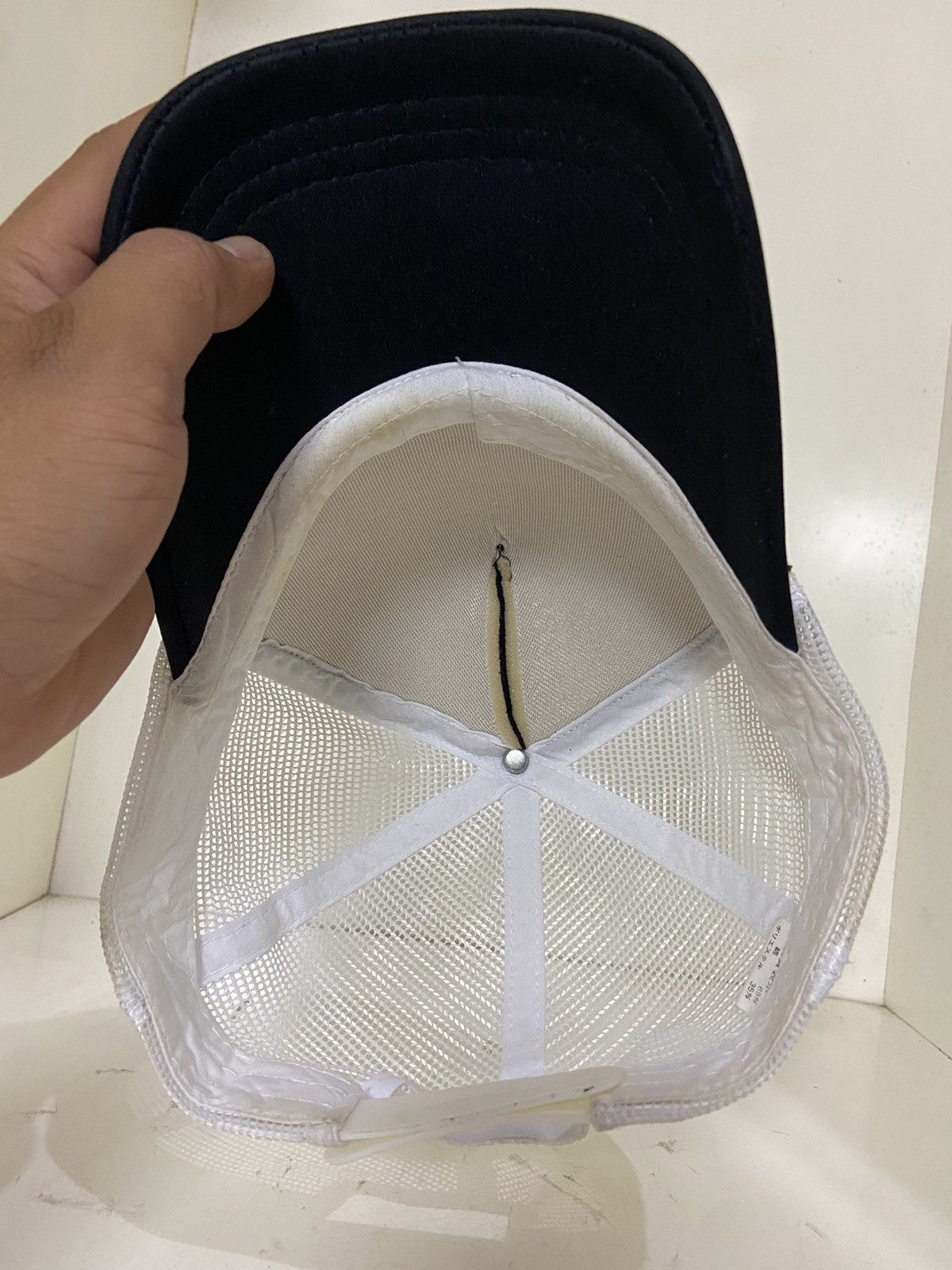 If Six Was Nine 2000s skulls drunk time L.G.B style trucker hat Size ONE SIZE - 8 Thumbnail