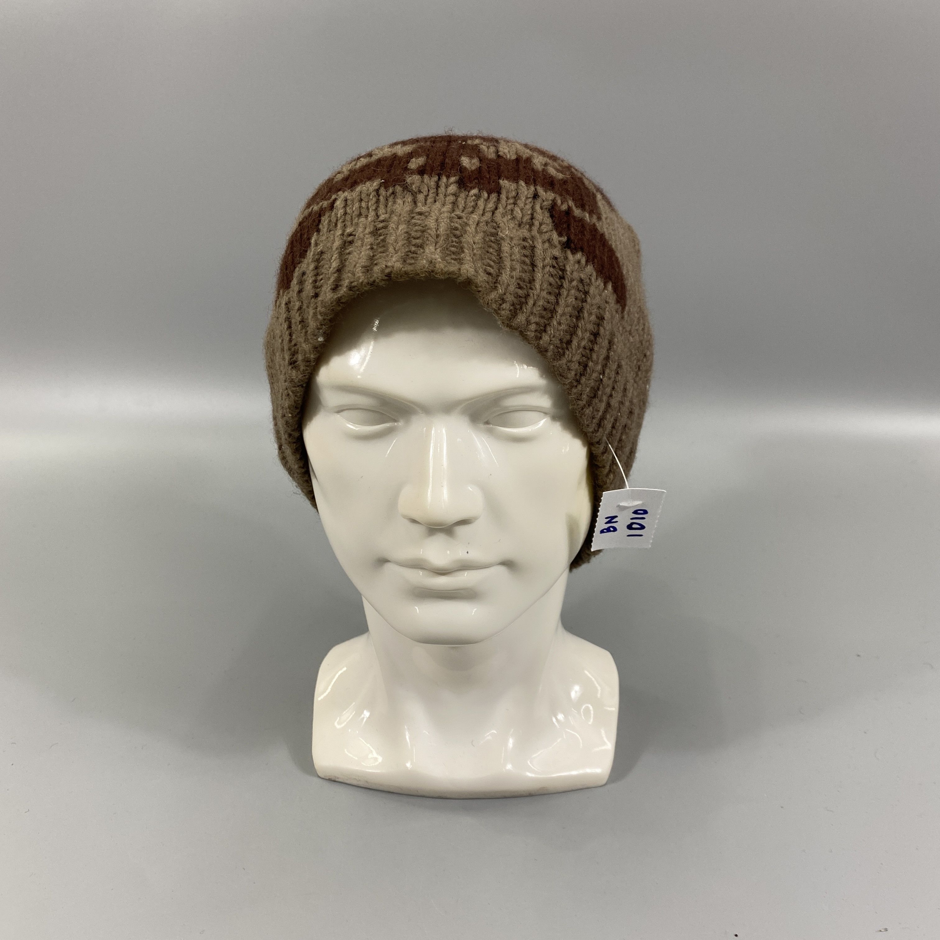 Japanese Brand Grace Hats Hand Made Knitted Beanie -BN1010 Size ONE SIZE - 1 Thumbnail