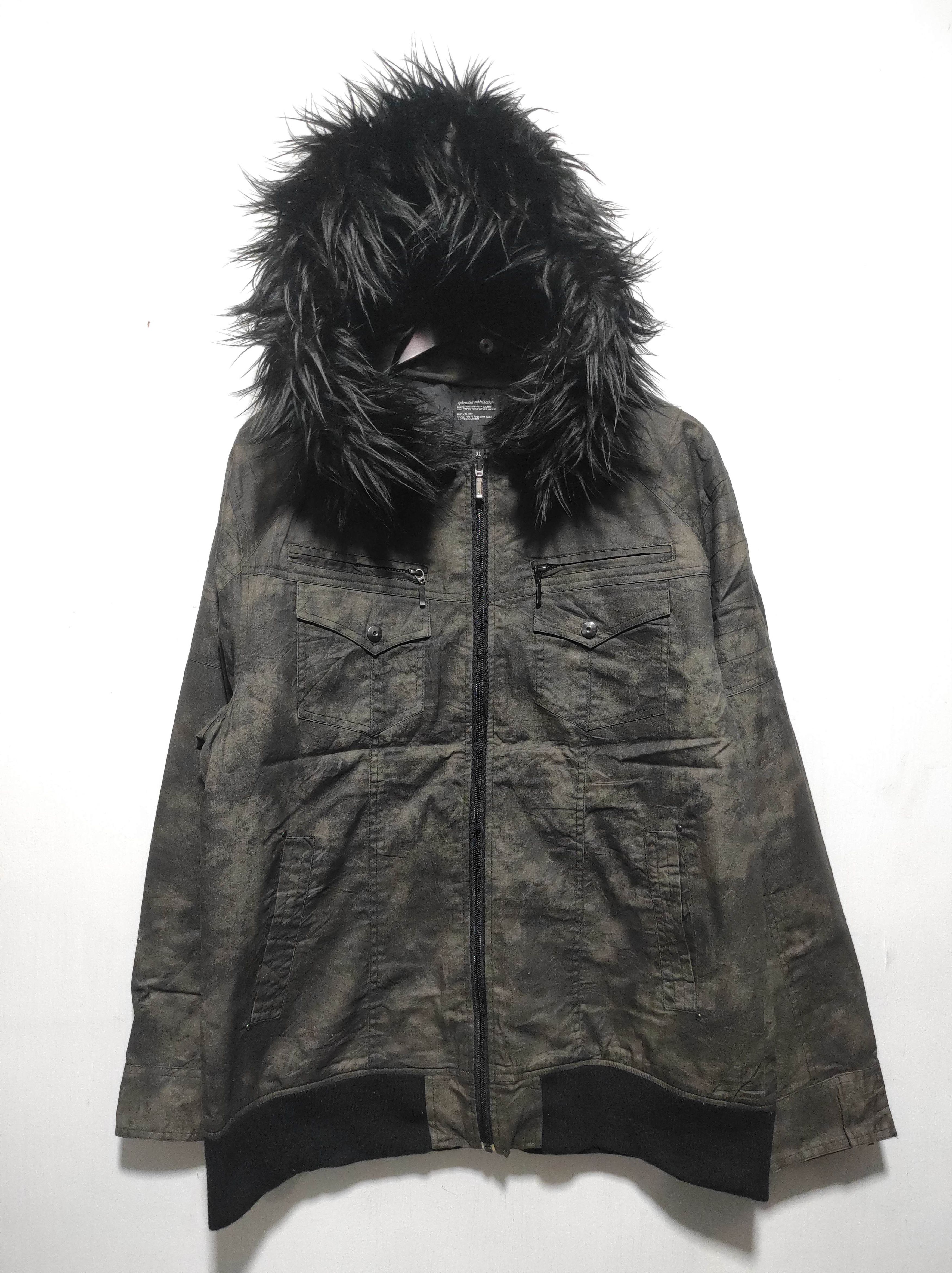 00s leather fur hoodie leopard opium 寝苦しい LGB