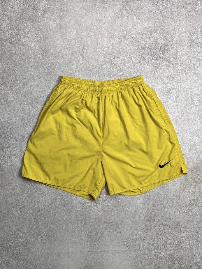 Other Vintage 90's Nike Big Swoosh Nylon Shorts Y2K M Size US 32 / EU 48 - 3 Thumbnail