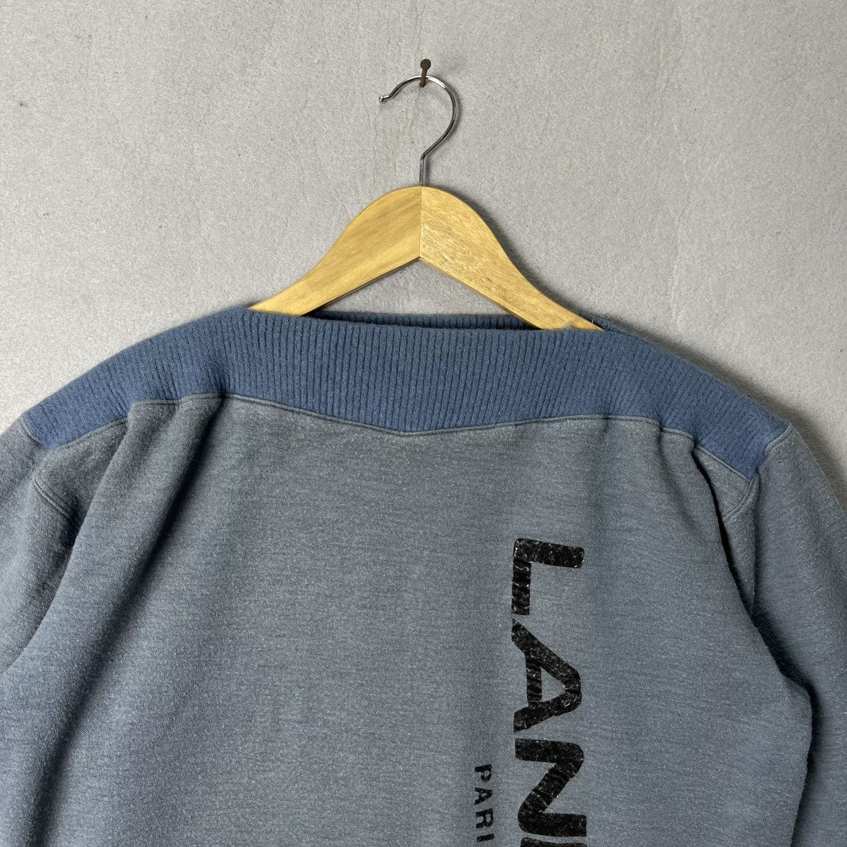 Lancel Vintage Lancel Paris Short Sleeve Sweatshirt (c.1980s–1990s) Size M / US 6-8 / IT 42-44 - 2 Thumbnail