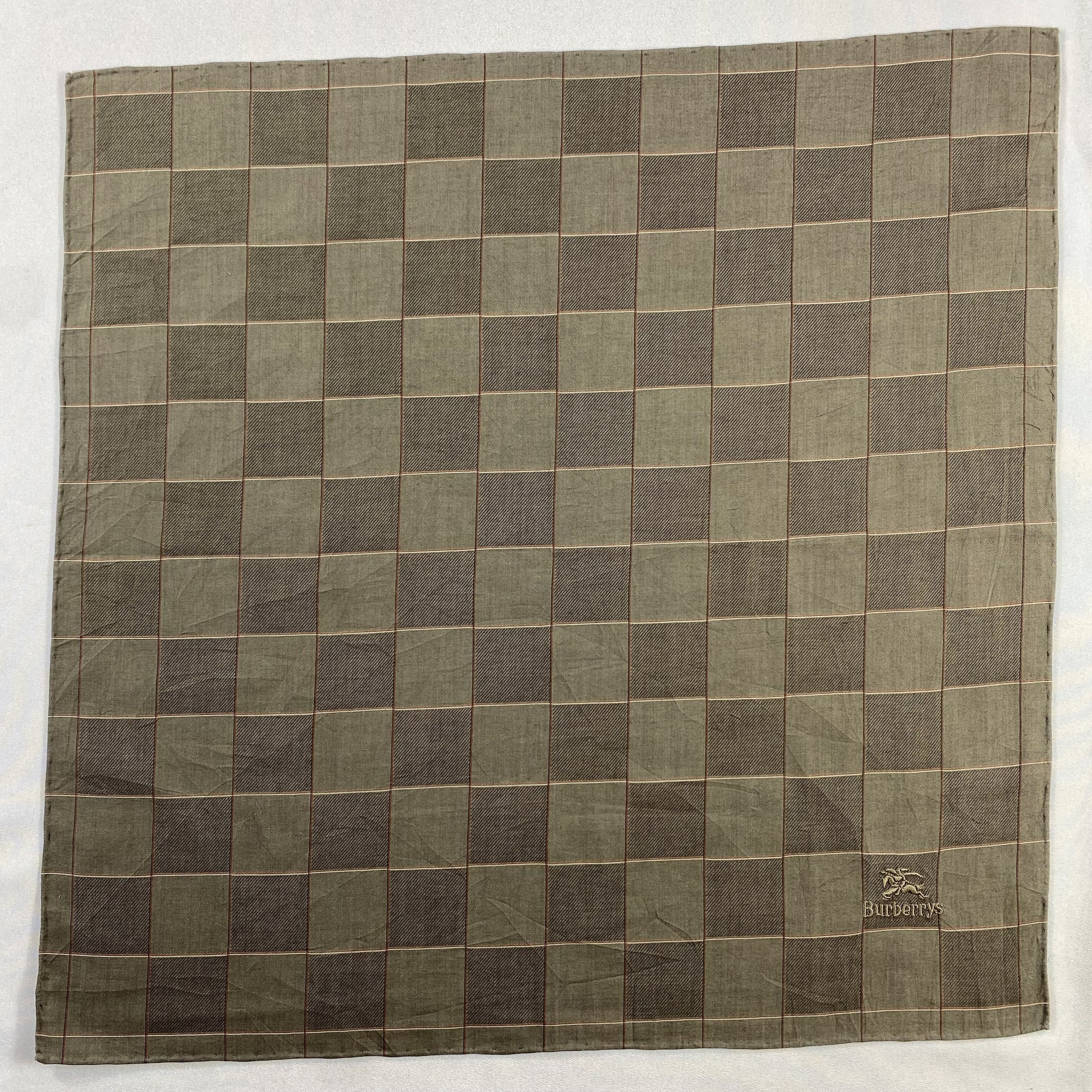 Burberry × Vintage Burberry Handkerchief / Neckerchief / Bandana-P611 Size ONE SIZE - 1 Thumbnail