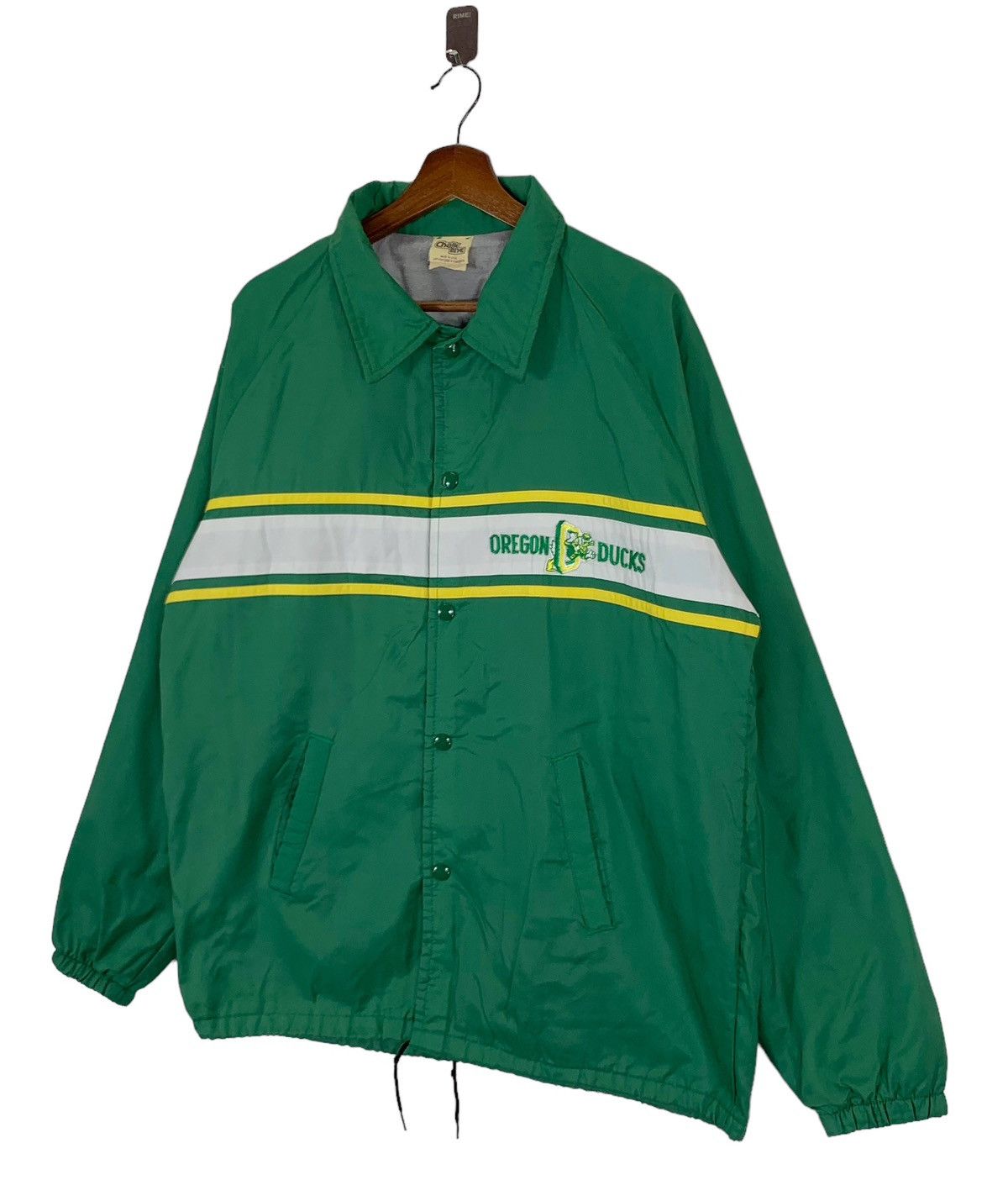 Chalk Line × Vintage VINTAGE CHALK LINE OREGON DUCK VARSITY COACH JACKET Size US L / EU 52-54 / 3 - 2 Thumbnail