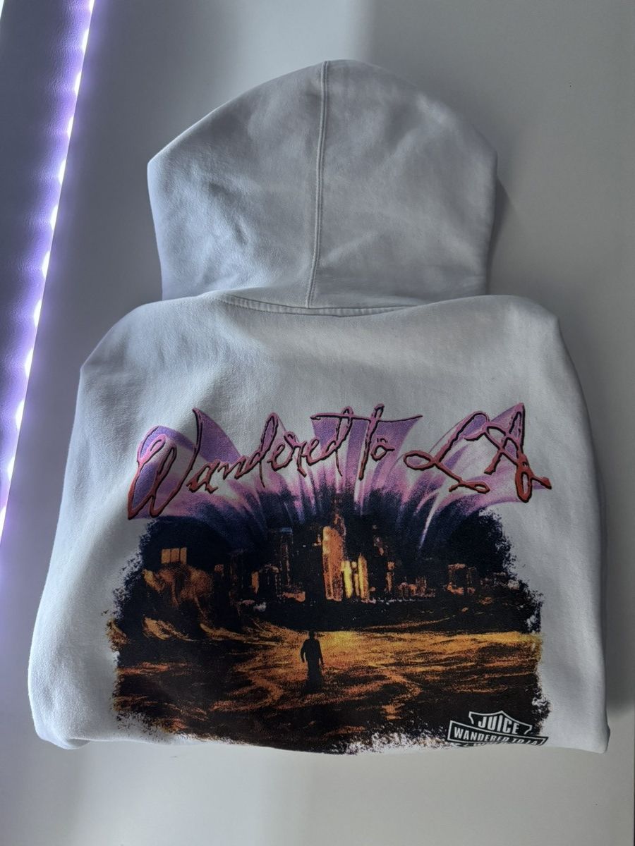 999 Club Juice Wrld Hoodie (Wondered to LA) Size US L / EU 52-54 / 3 - 4 Thumbnail