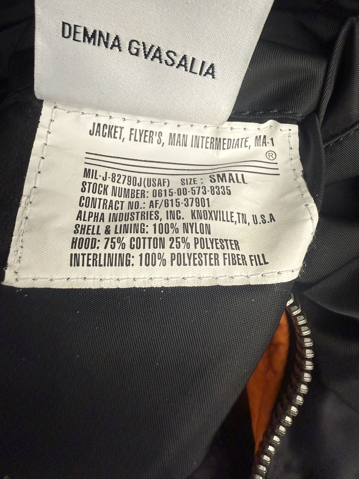 Vetements Vetements x Alpha Industries Hooded Moto Bomber Jacket Size US S / EU 44-46 / 1 - 11 Thumbnail