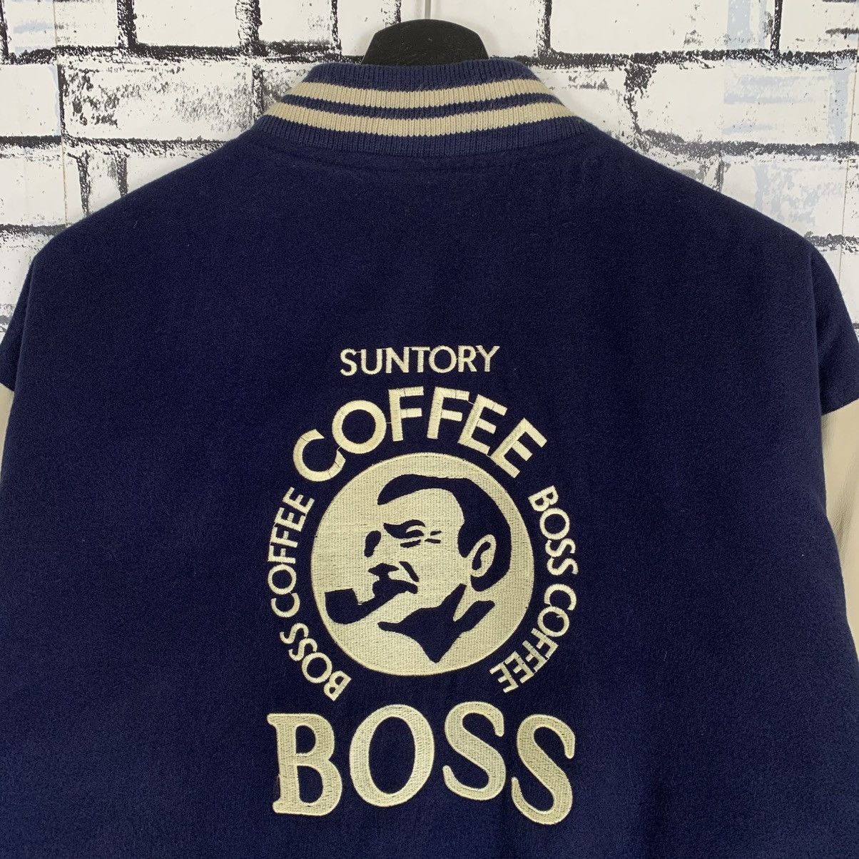 Vintage Vintage Suntory Coffee Boss Varsity Jacket Size US L / EU 52-54 / 3 - 9 Thumbnail