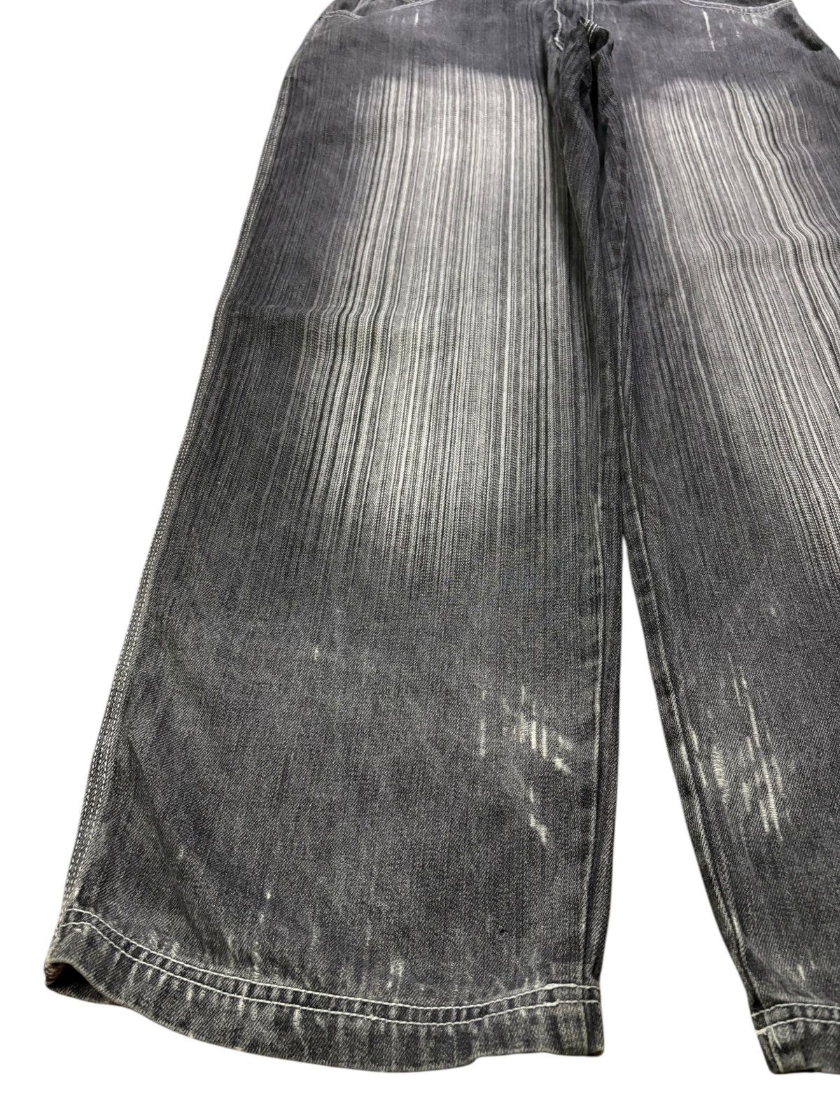 Japanese Brand Vintage Japanese Faded Wash Distress Carpenter Baggy Jeans Size US 36 / EU 52 - 6 Thumbnail