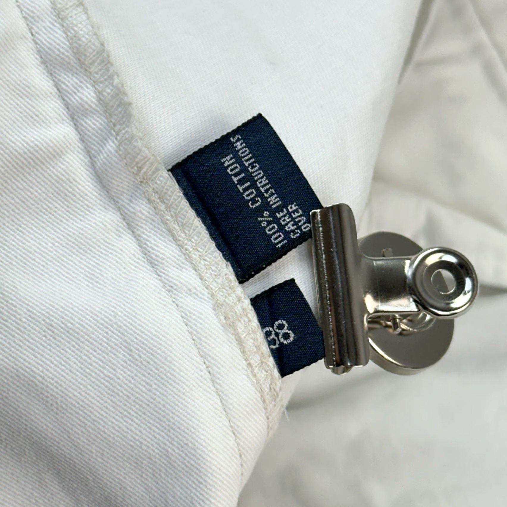 Polo Ralph Lauren VINTAGE Polo Ralph Lauren Shorts Mens 38 White Chino Cargo Casual Preppy Size US M / EU 48-50 / 2 - 5 Thumbnail