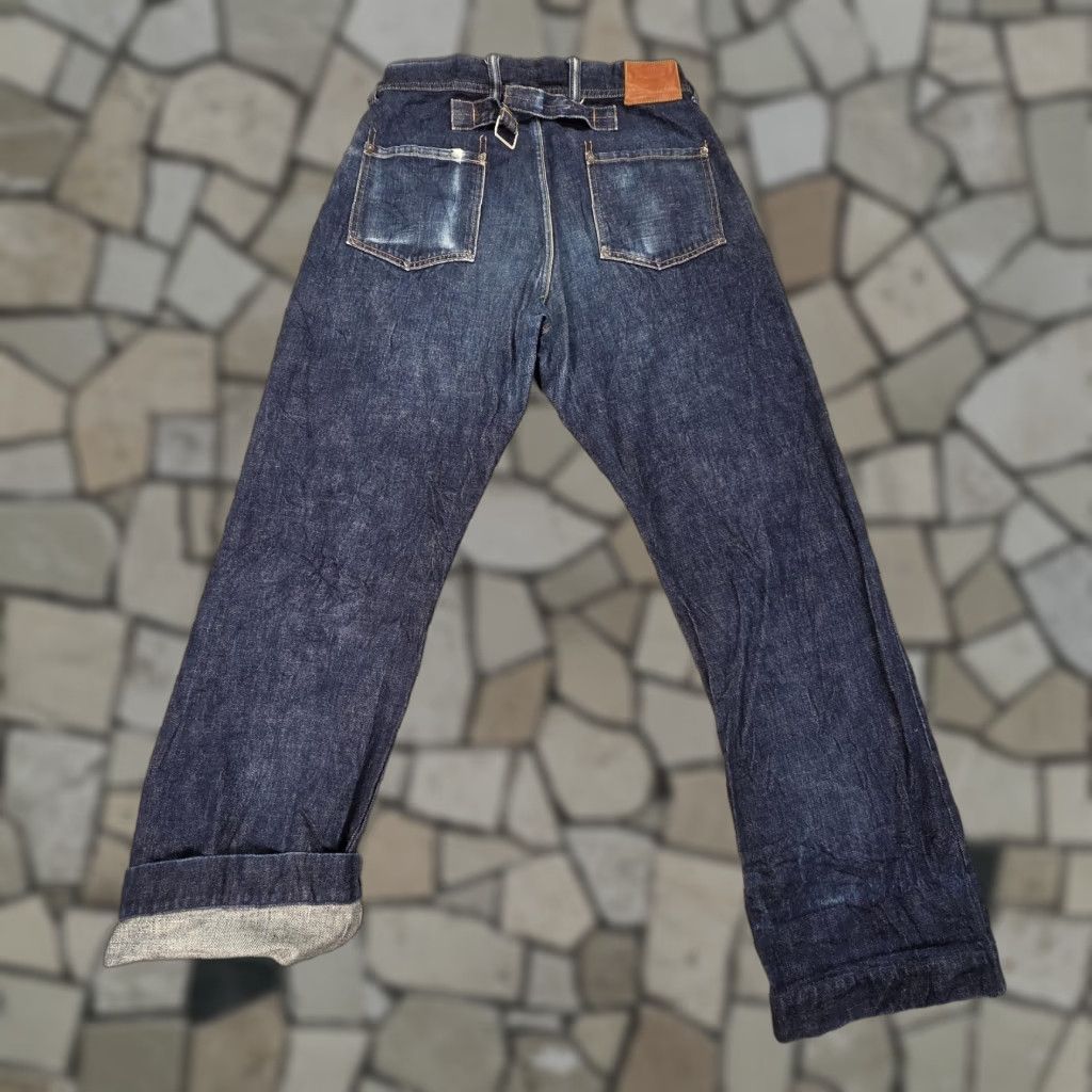 Trophy Clothing 1609 14.5OZ URBAN NARROW HI-TAPERED DIRT DENIM