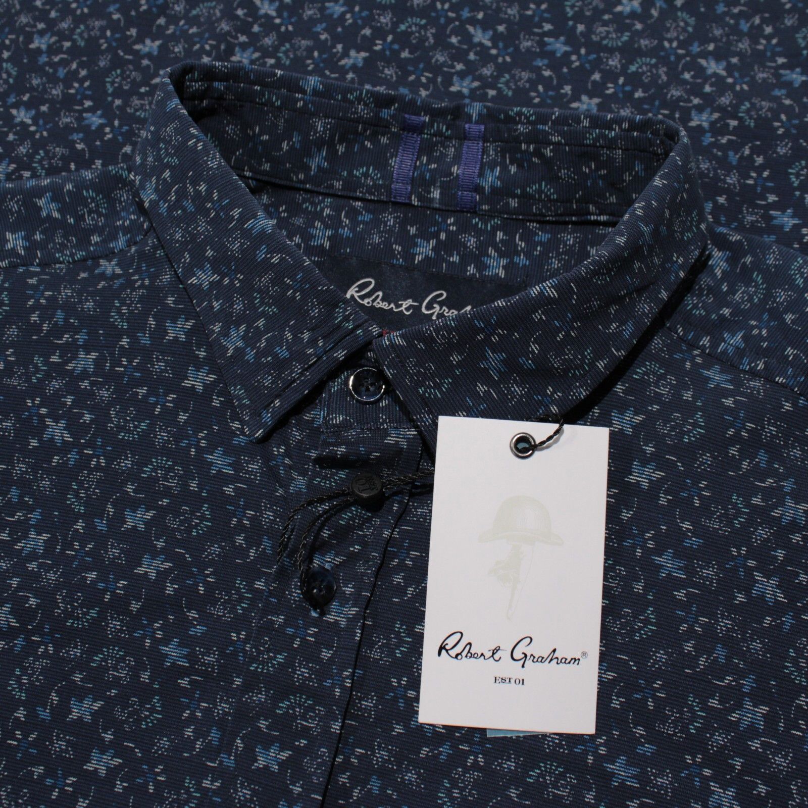 Robert Graham Robert Graham New with tags Shirt Size L US In Blue Size US L / EU 52-54 / 3 - 1 Thumbnail
