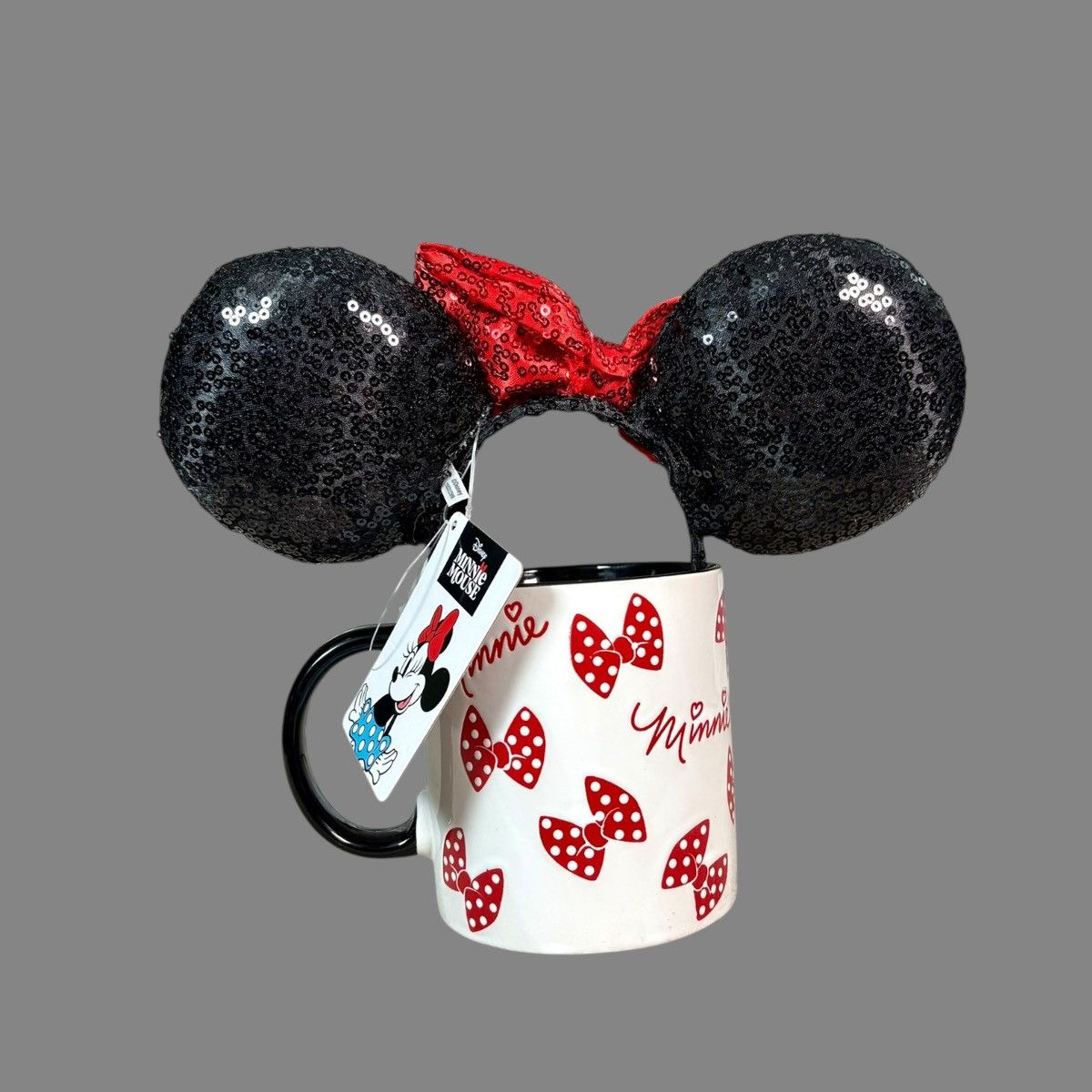 Disney Disney Minnie Mouse Large Cup & Sequin Headband Gift Set Size ONE SIZE - 2 Thumbnail